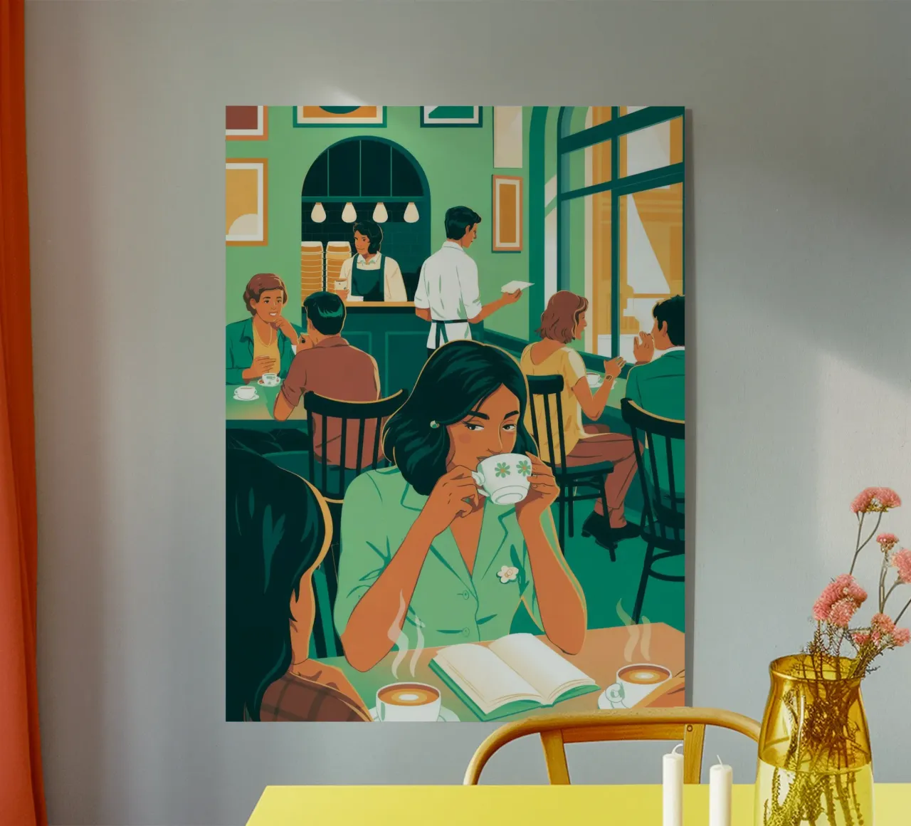 Caffè intellettuale product.type.acrylglas common.byCreator Murni Strokes