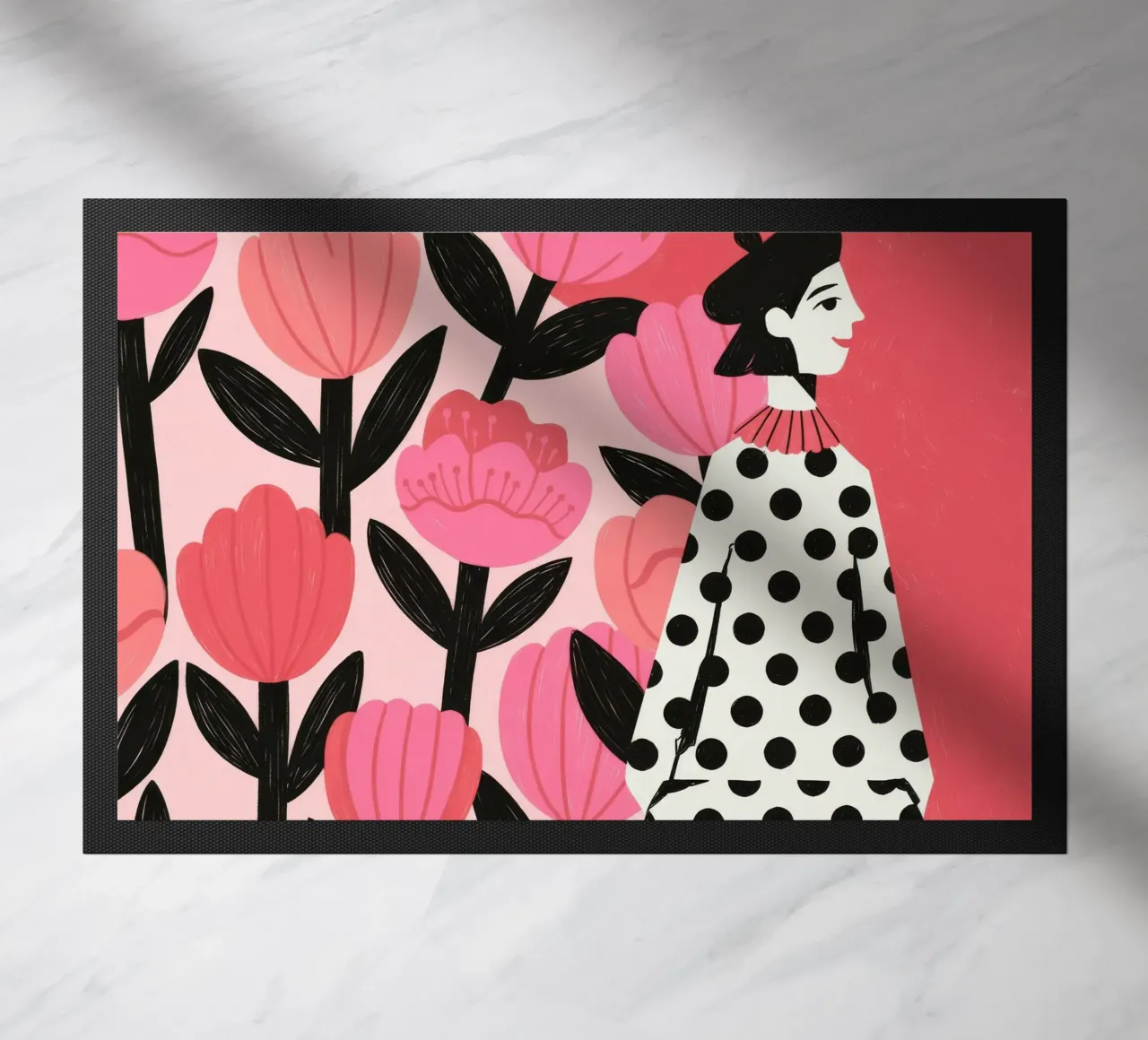 Moda floreale audace zerbino da Murni Strokes