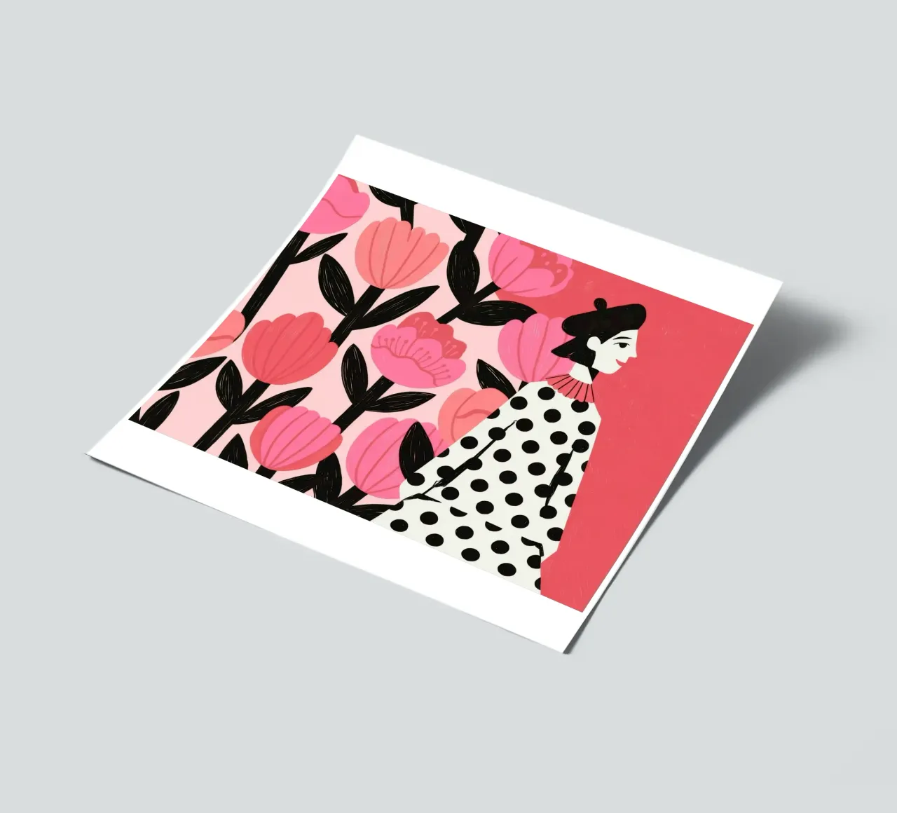 Bold Floral Fashion sticker sheet by Murni Strokes