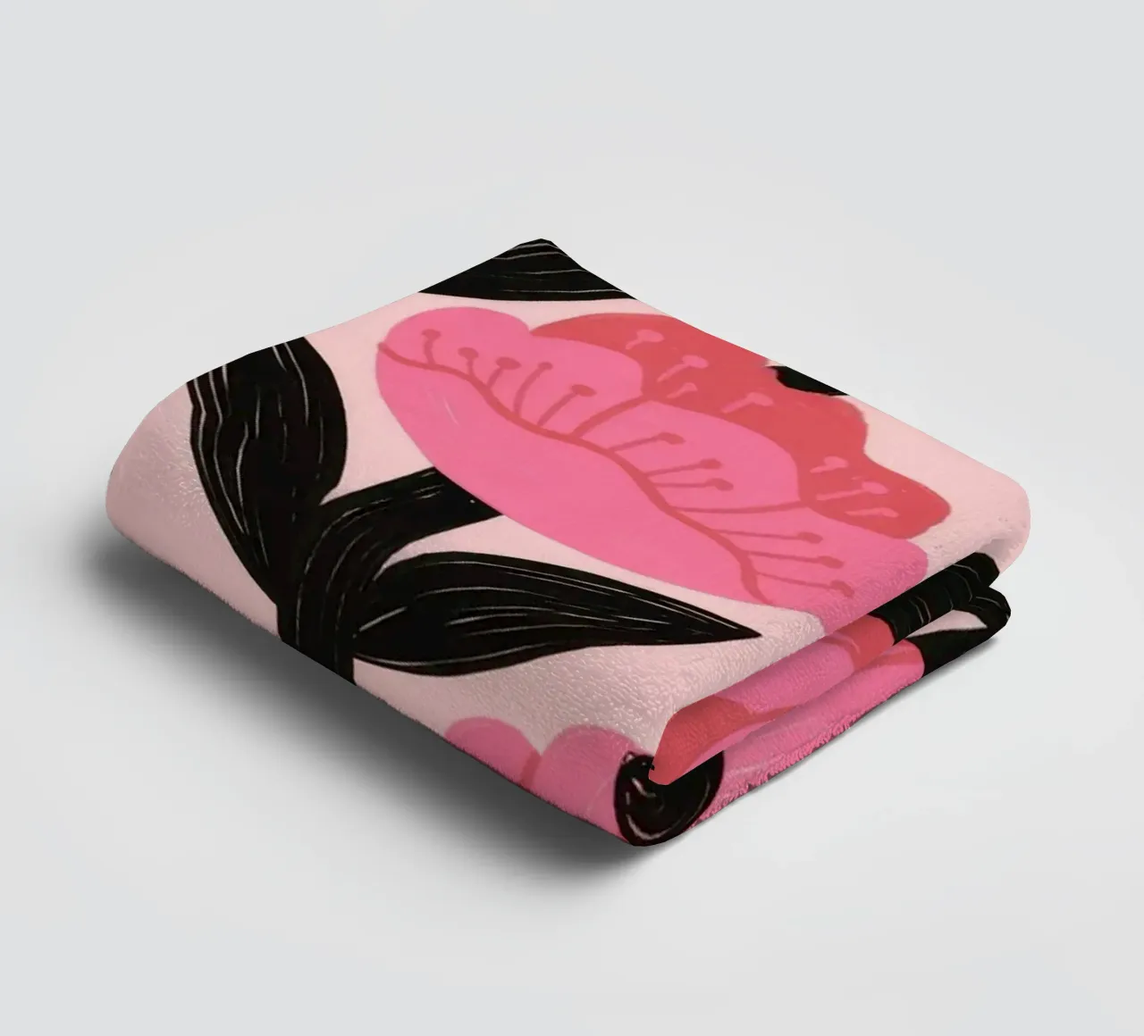 Moda floreale audace asciugamano da bagno da Murni Strokes