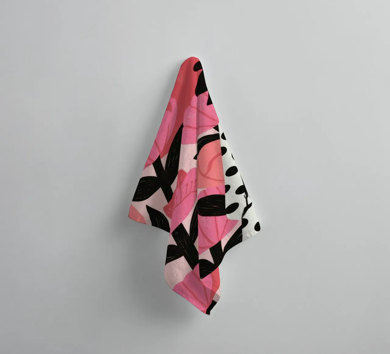 Moda floreale audace asciugamano da bagno da Murni Strokes