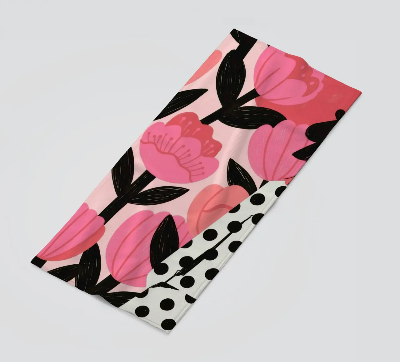 Moda floreale audace telo mare da Murni Strokes