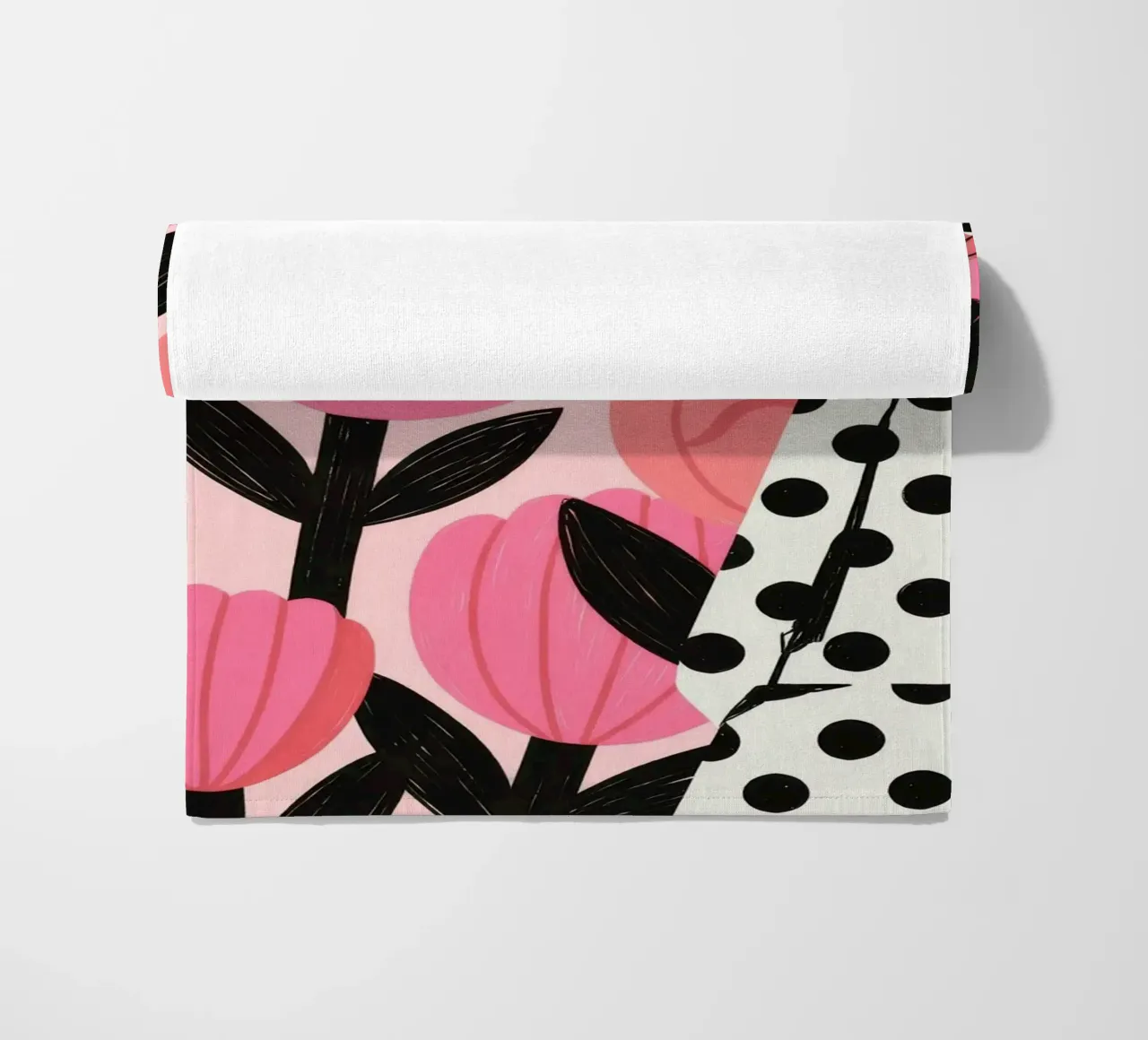 Moda floreale audace telo mare da Murni Strokes