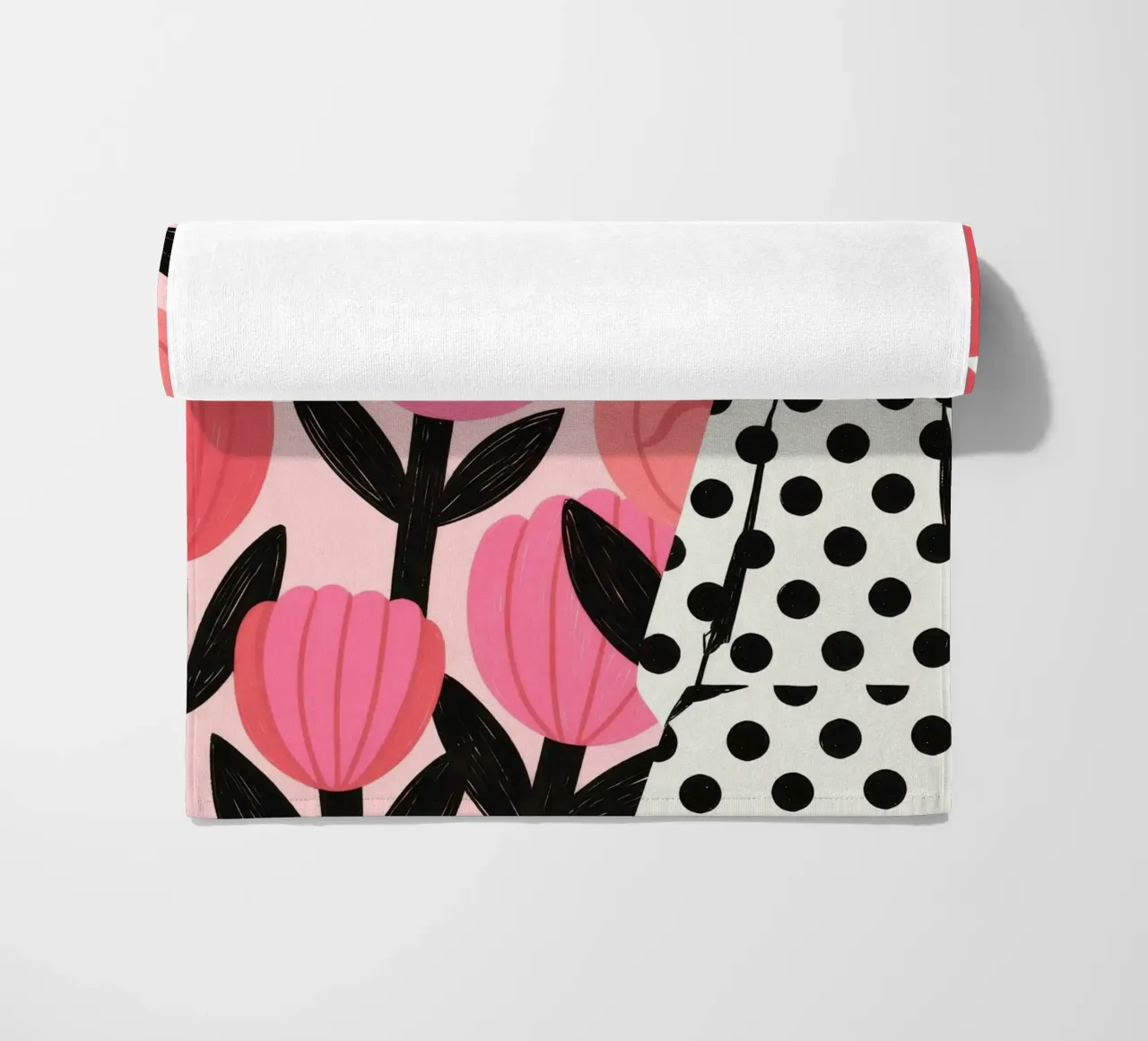 Moda floreale audace telo mare da Murni Strokes