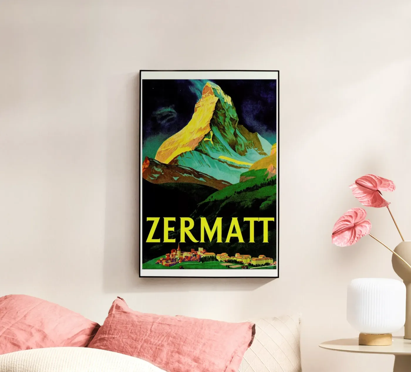 switzerland acryl van Robert Livingston