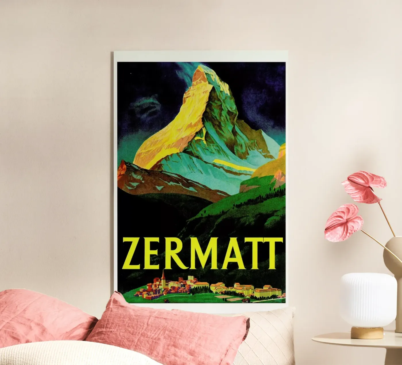 switzerland acryl van Robert Livingston