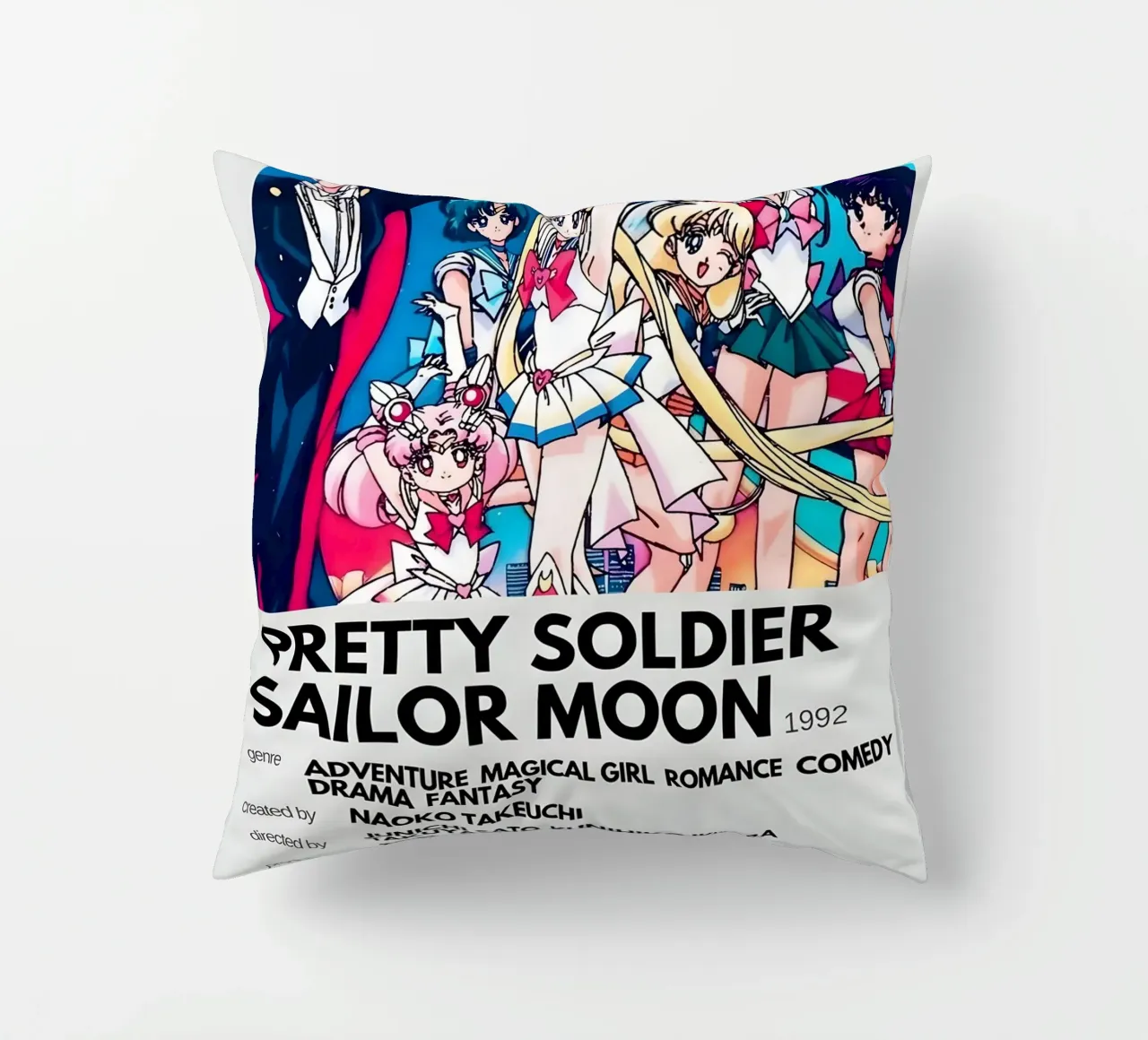 PRETTY SOLDIER SAILOR MOON 1992 cuscino da Totoya