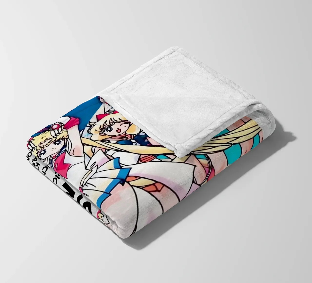 PRETTY SOLDIER SAILOR MOON 1992 coperta in pile da Totoya