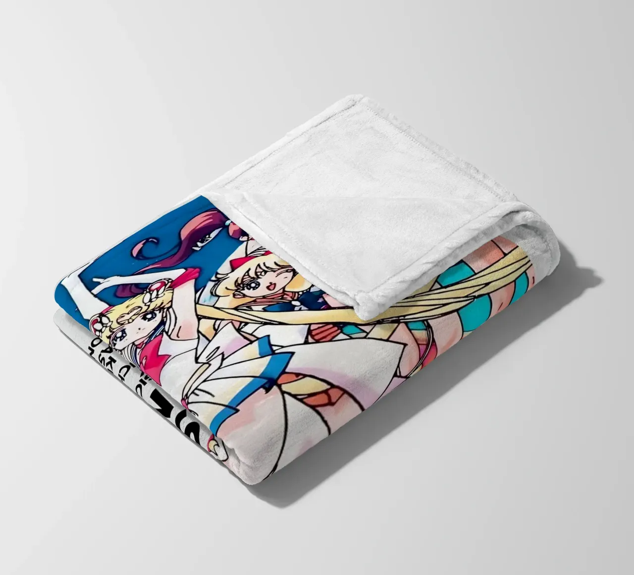 PRETTY SOLDIER SAILOR MOON 1992 coperta in pile da Totoya