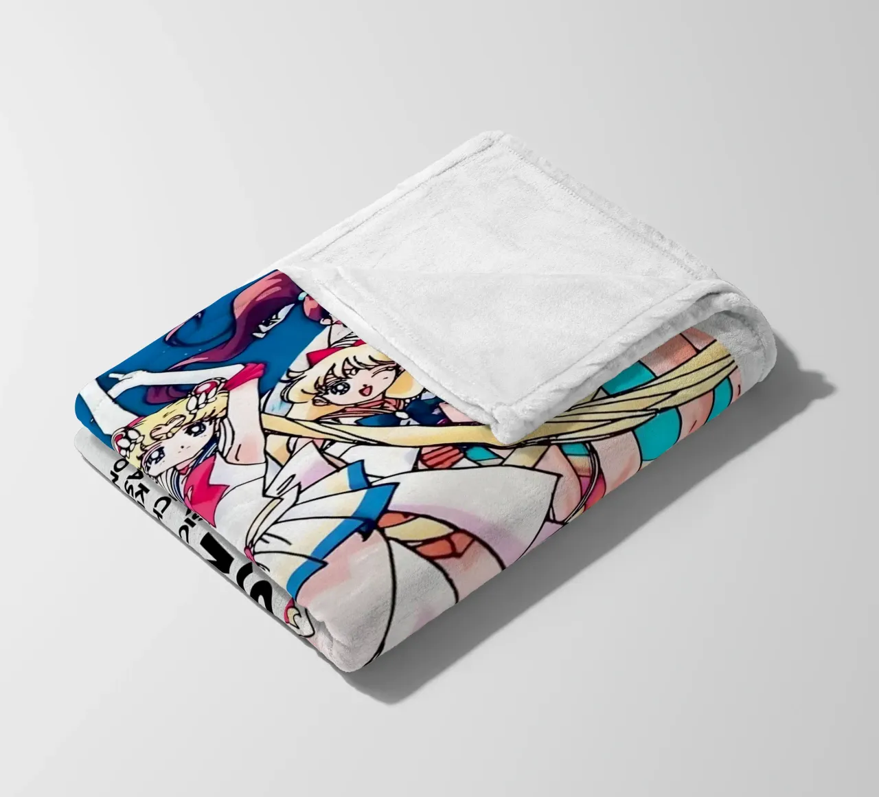PRETTY SOLDIER SAILOR MOON 1992 coperta in pile da Totoya