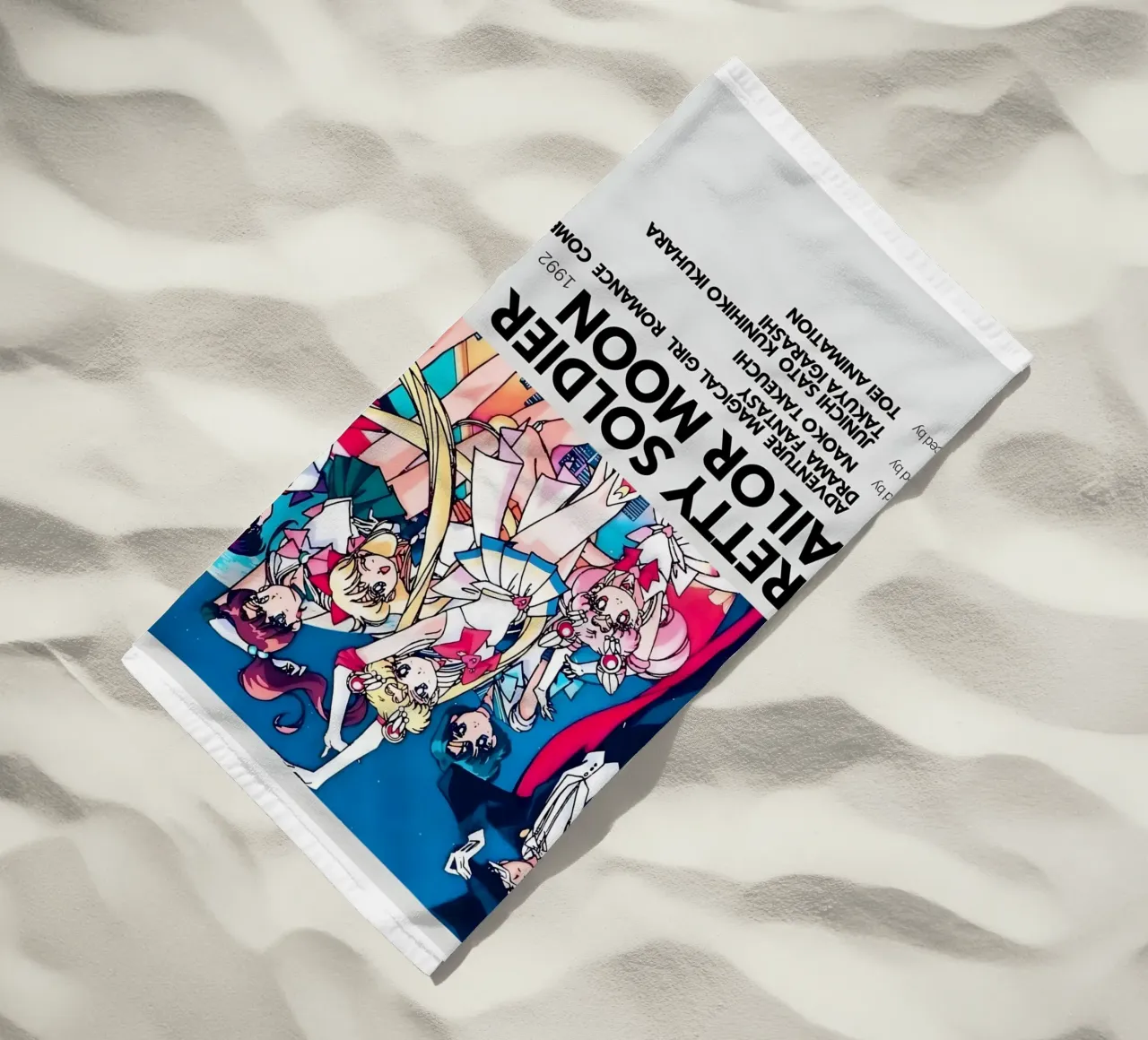 PRETTY SOLDIER SAILOR MOON 1992 telo mare da Totoya