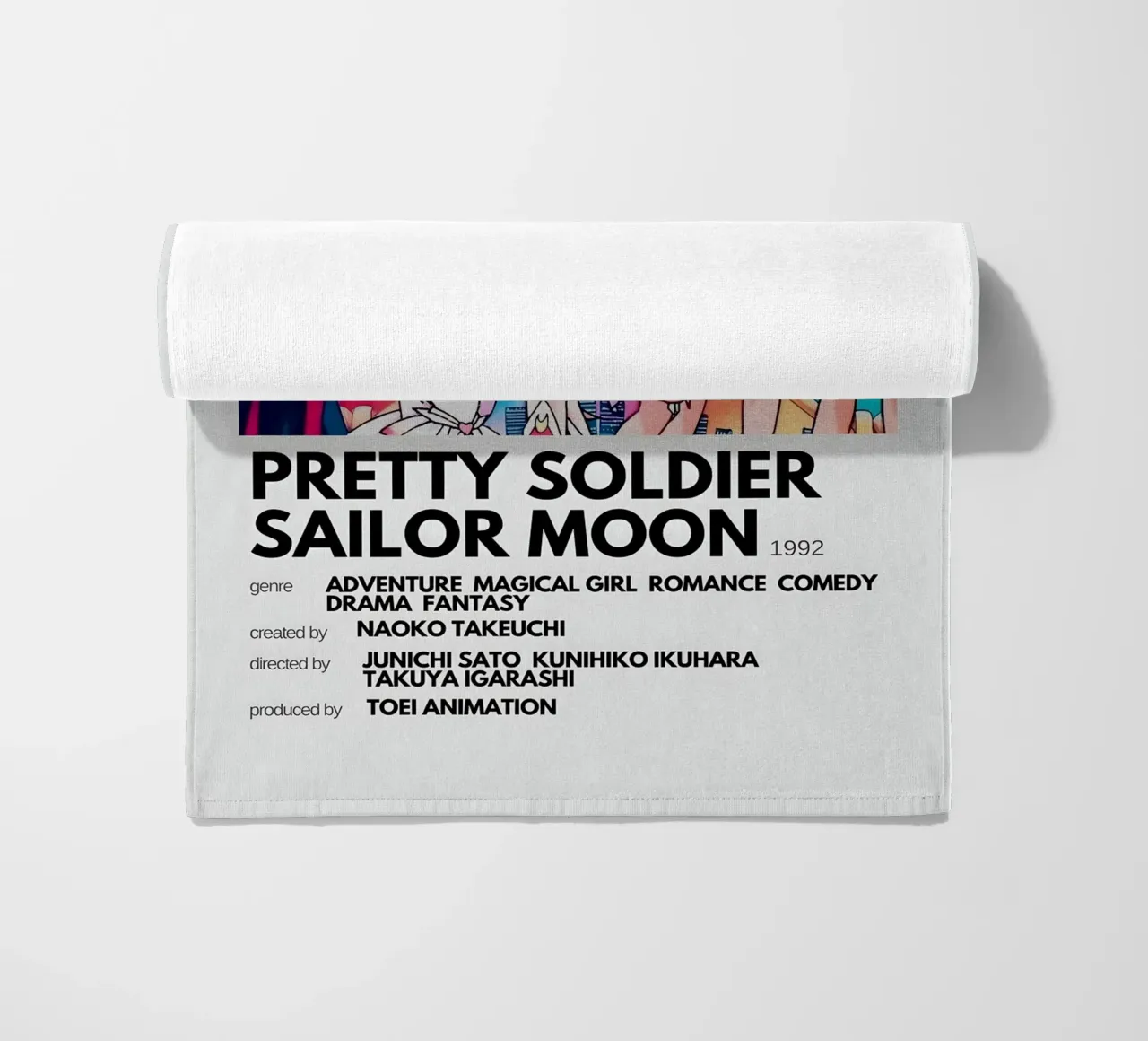 PRETTY SOLDIER SAILOR MOON 1992 telo mare da Totoya