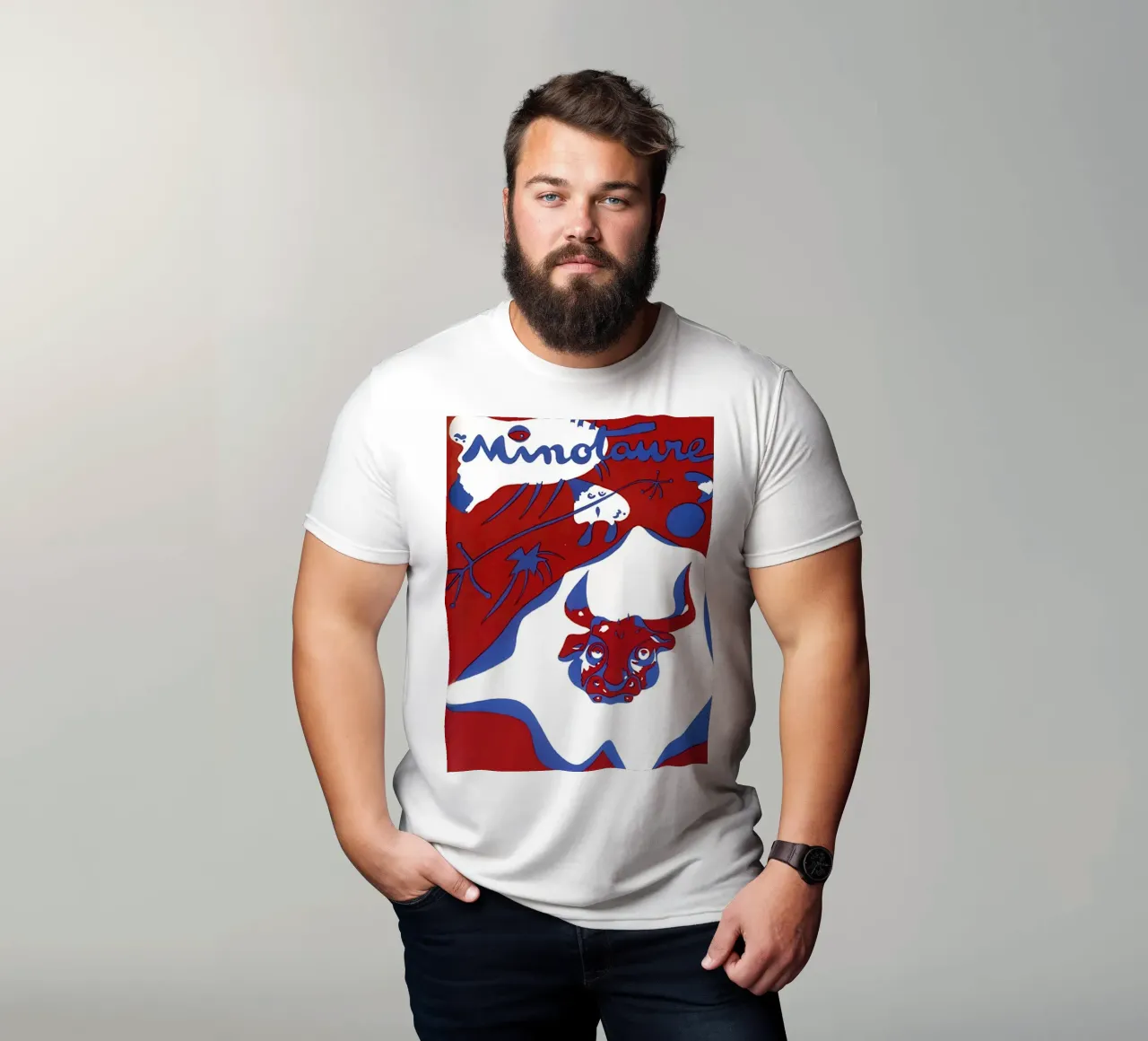 Minotaure, 1935 Joan Miro t-shirt da phillipp veisenberg