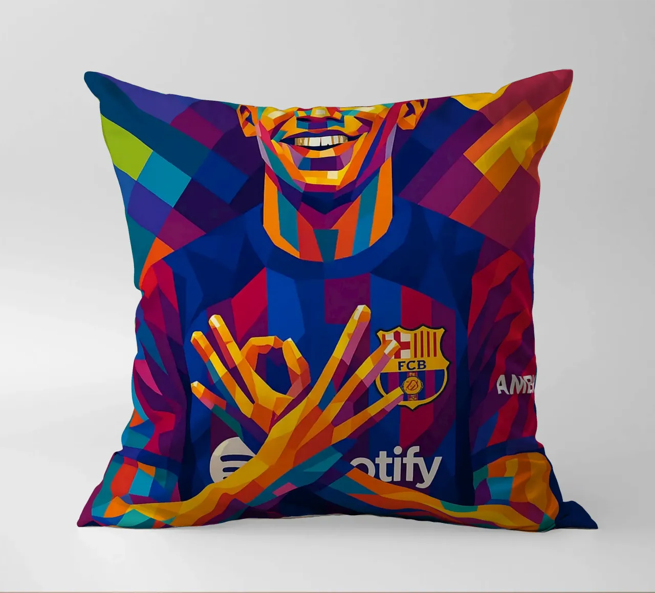 Lamine Yamal cuscino da HopeStudio