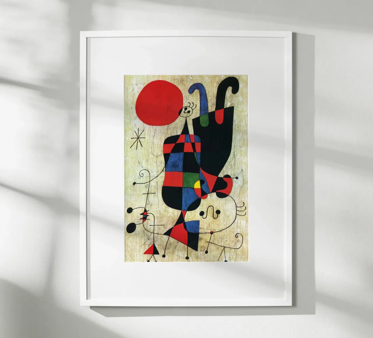 Figures et chien devant le soleil, 1949 Joan Miro hahnemühle de phillipp veisenberg