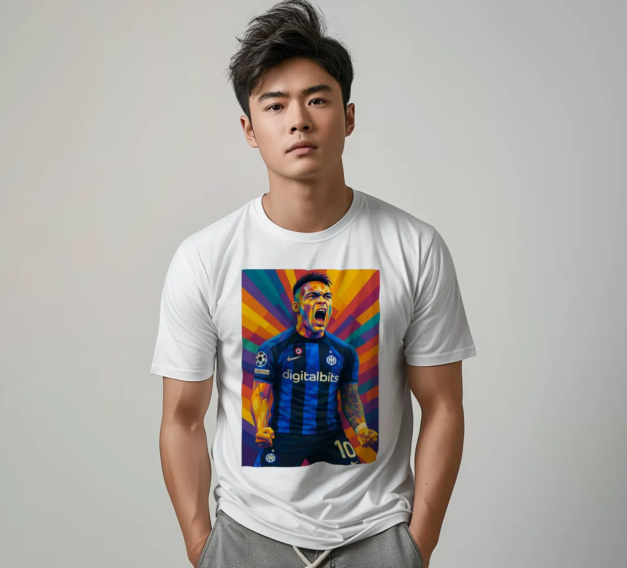 Lautaro Martínez t-shirt by HopeStudio