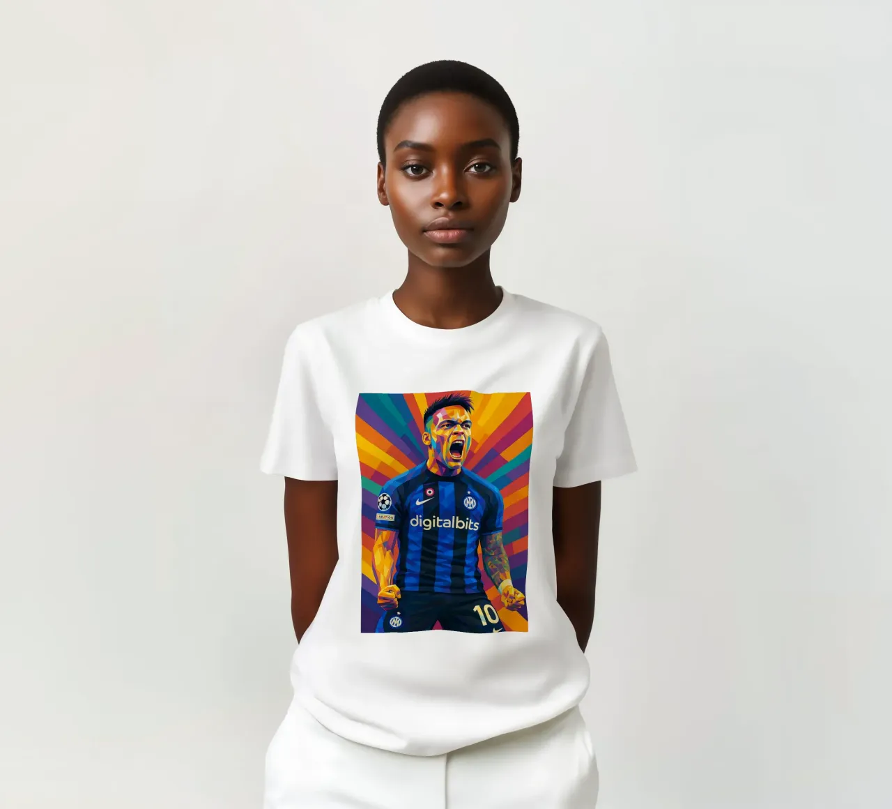 Lautaro Martínez t-shirt by HopeStudio
