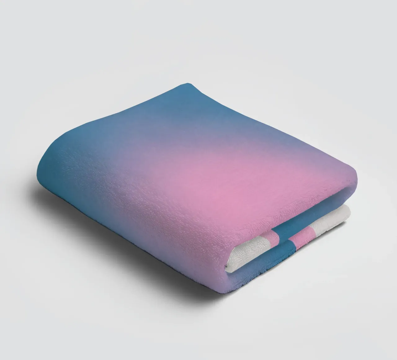 Rosa trasparente asciugamano da bagno da Little Dean