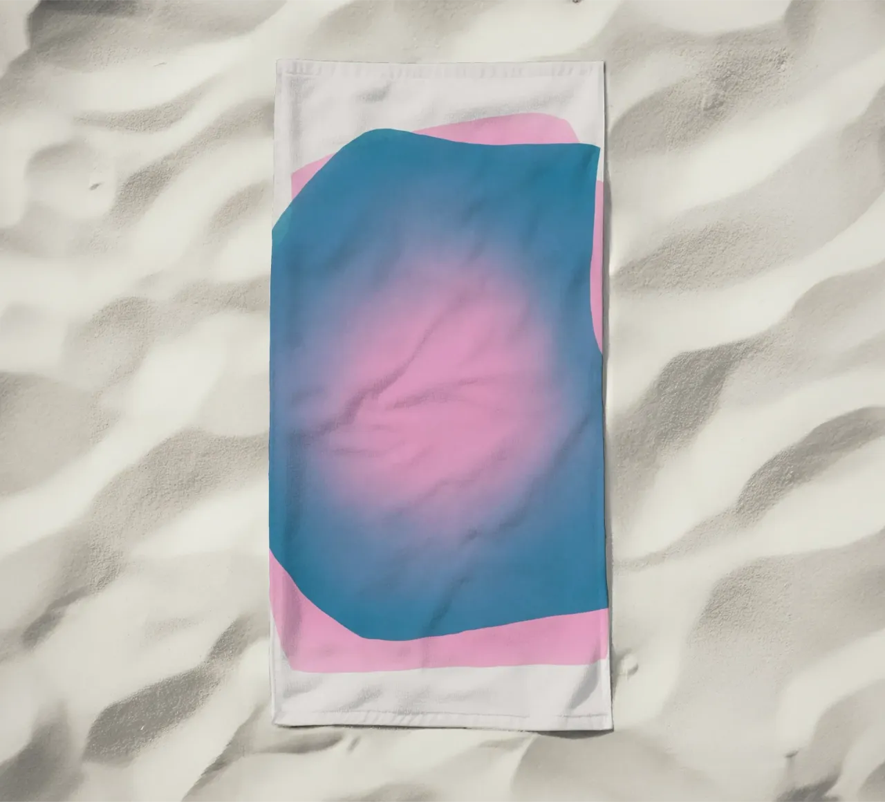 Rosa trasparente telo mare da Little Dean