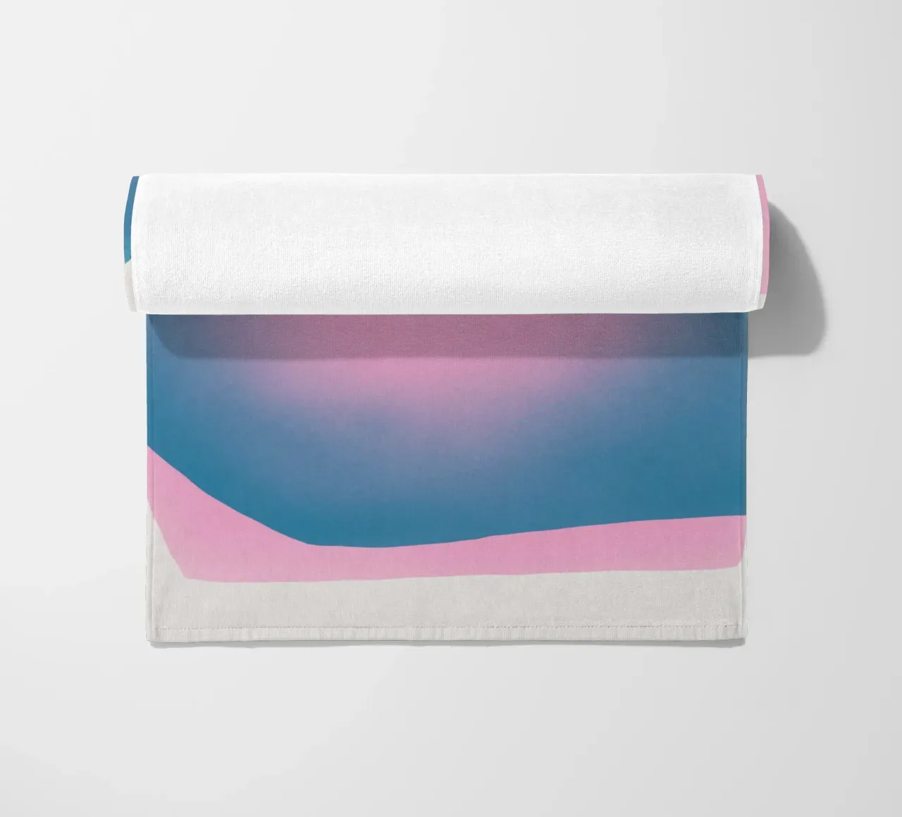 Rosa trasparente telo mare da Little Dean