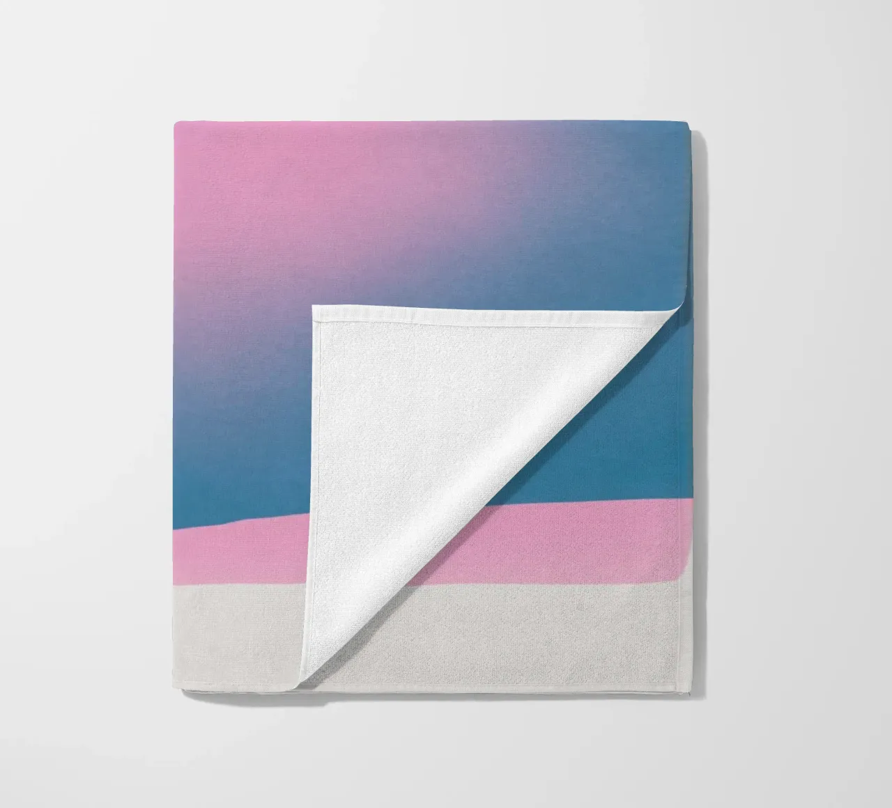 Rosa trasparente telo mare da Little Dean