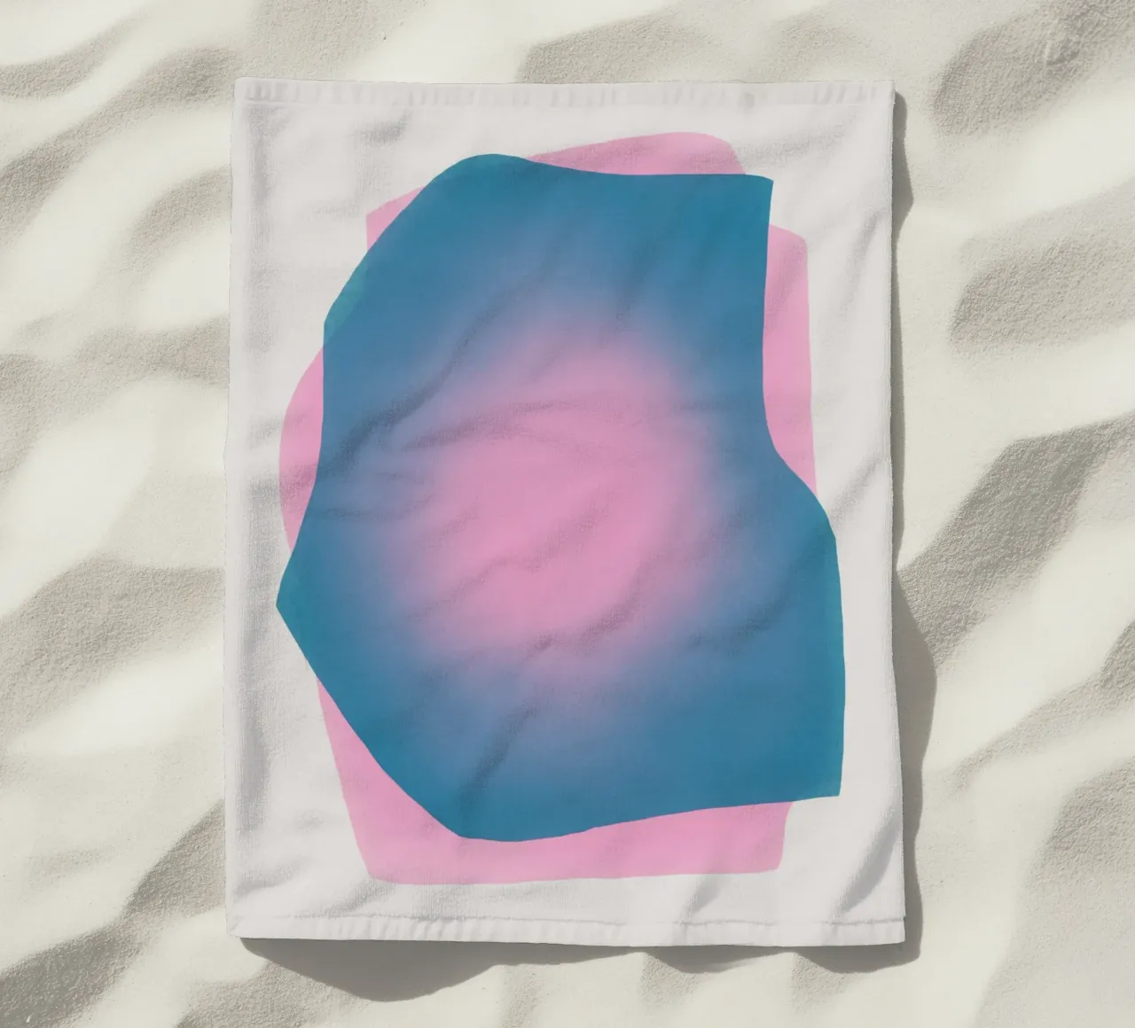 Rosa trasparente telo mare da Little Dean