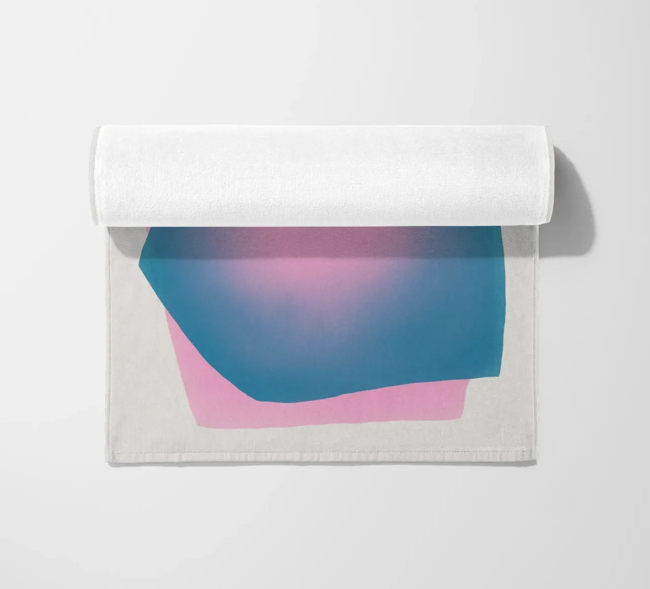 Rosa trasparente telo mare da Little Dean