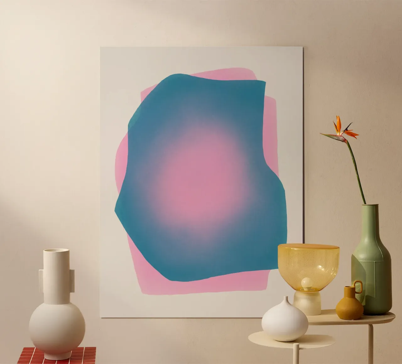 Rosa trasparente carta hahnemühle da Little Dean