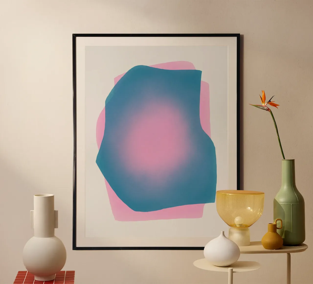 Rosa trasparente carta hahnemühle da Little Dean