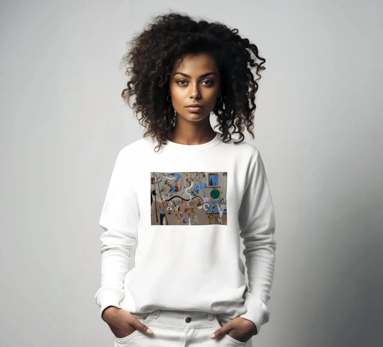 arlequines carnaval joan miro 1924 sudadera de phillipp veisenberg