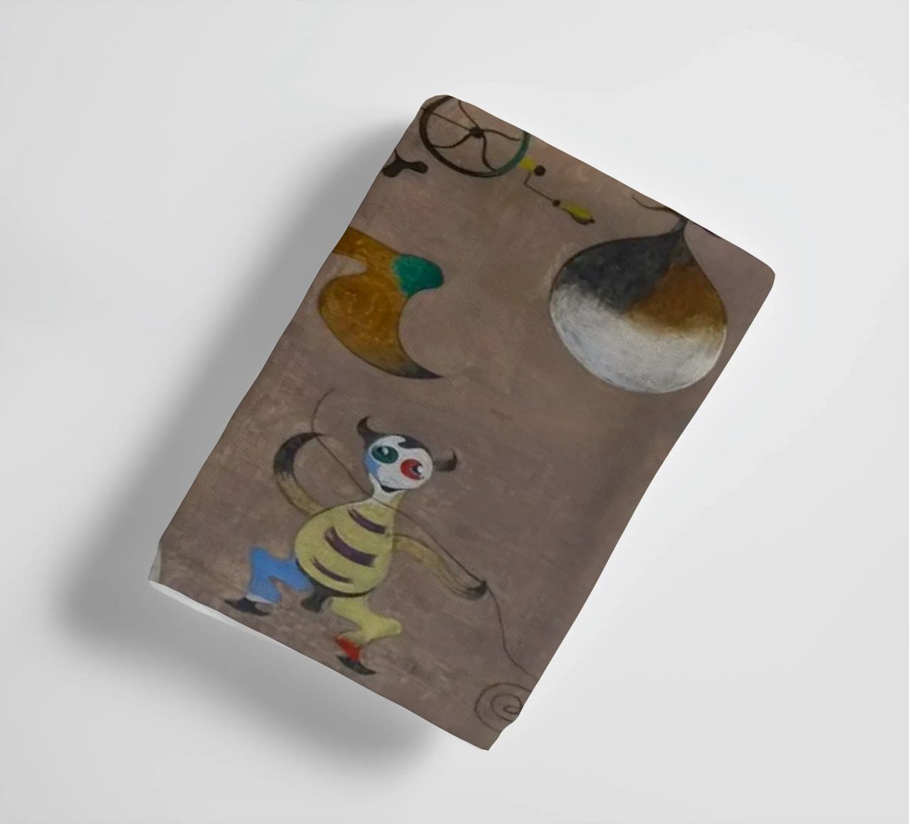 harlequins carnival joan miro 1924 serviette de bain de phillipp veisenberg