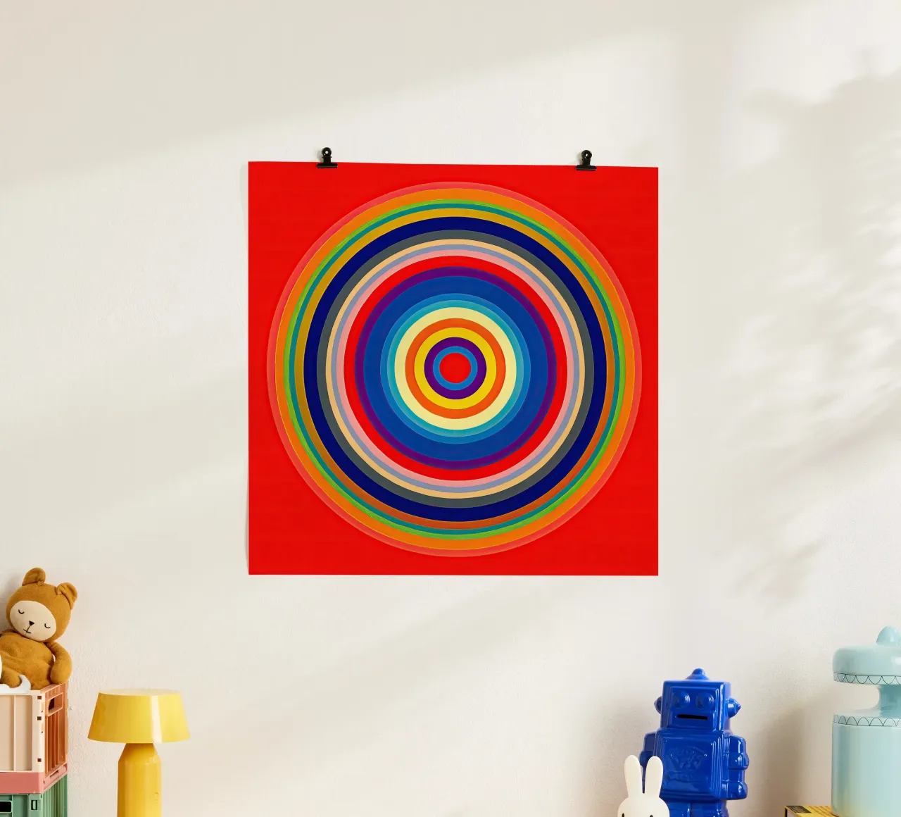 Concentric Circles | Abstract Painting hahnemühle by Autofocus