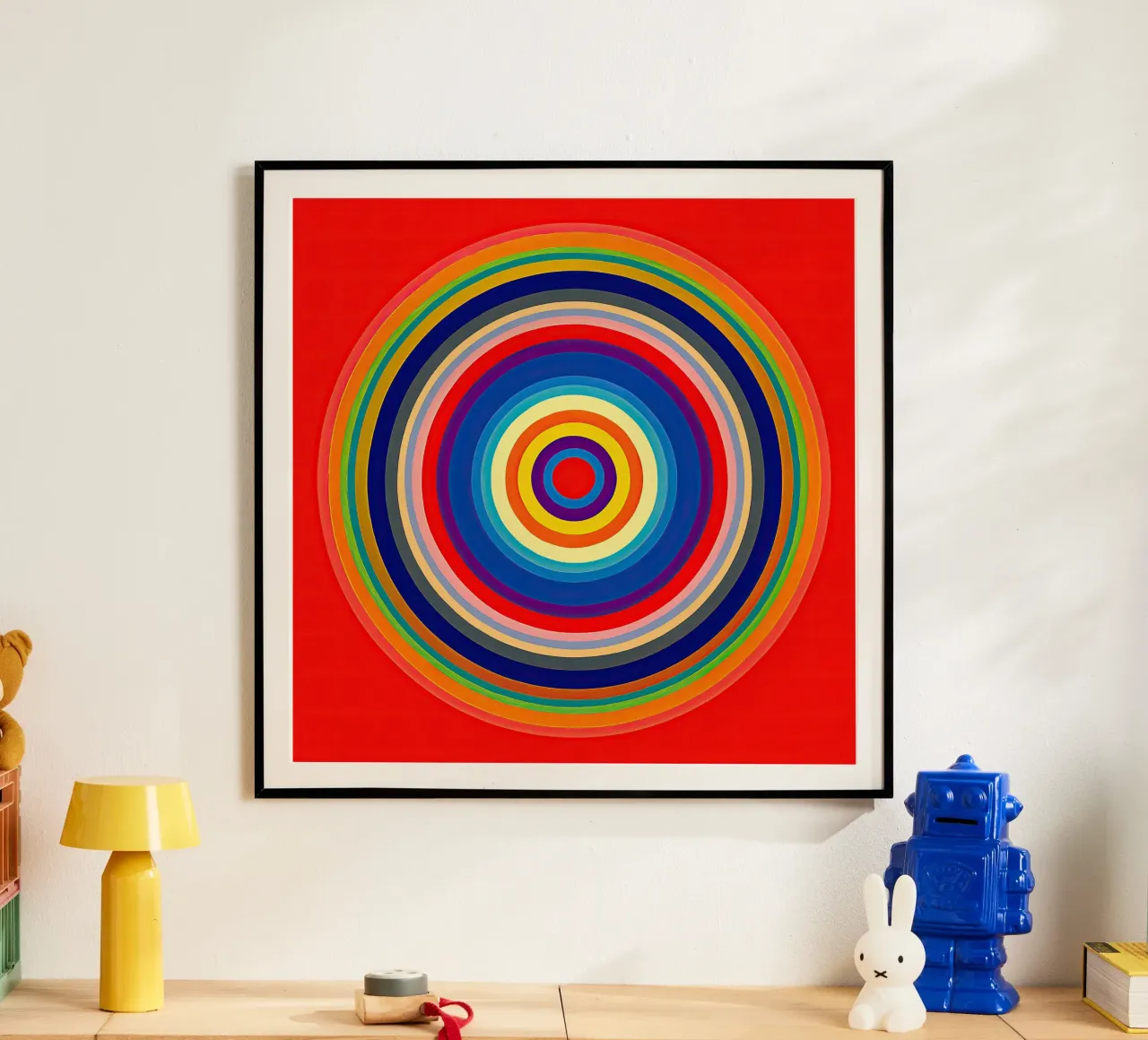 Concentric Circles | Abstract Painting hahnemühle by Autofocus