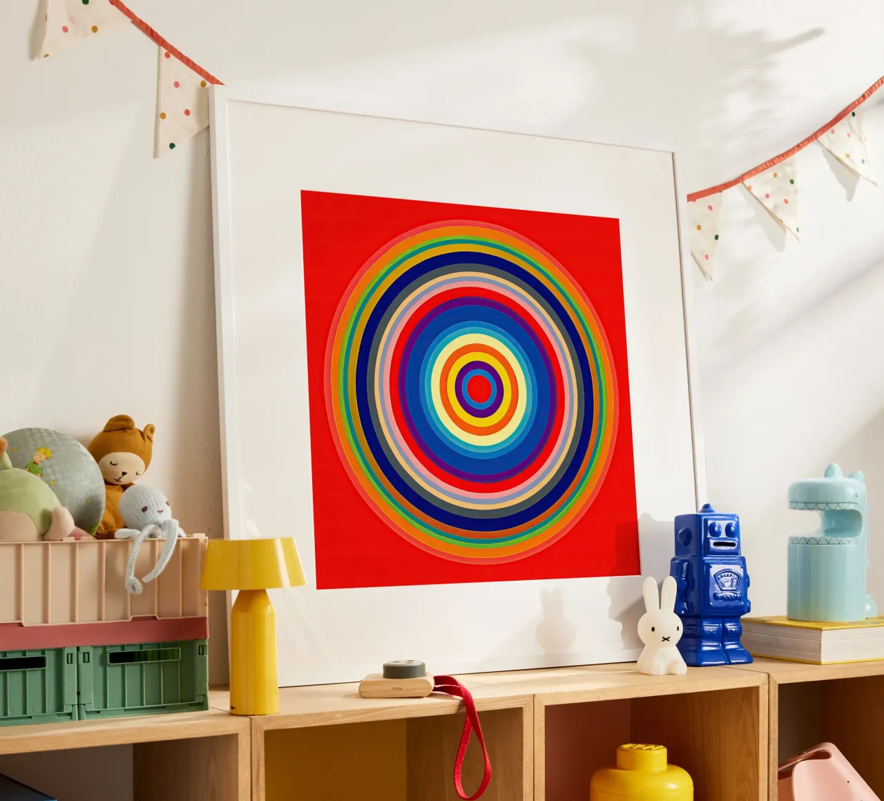 Concentric Circles | Abstract Painting hahnemühle by Autofocus