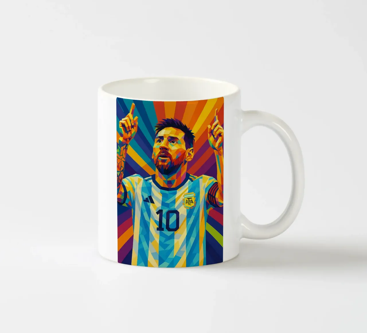 Lionel Messi Argentina tazza in ceramica da HopeStudio