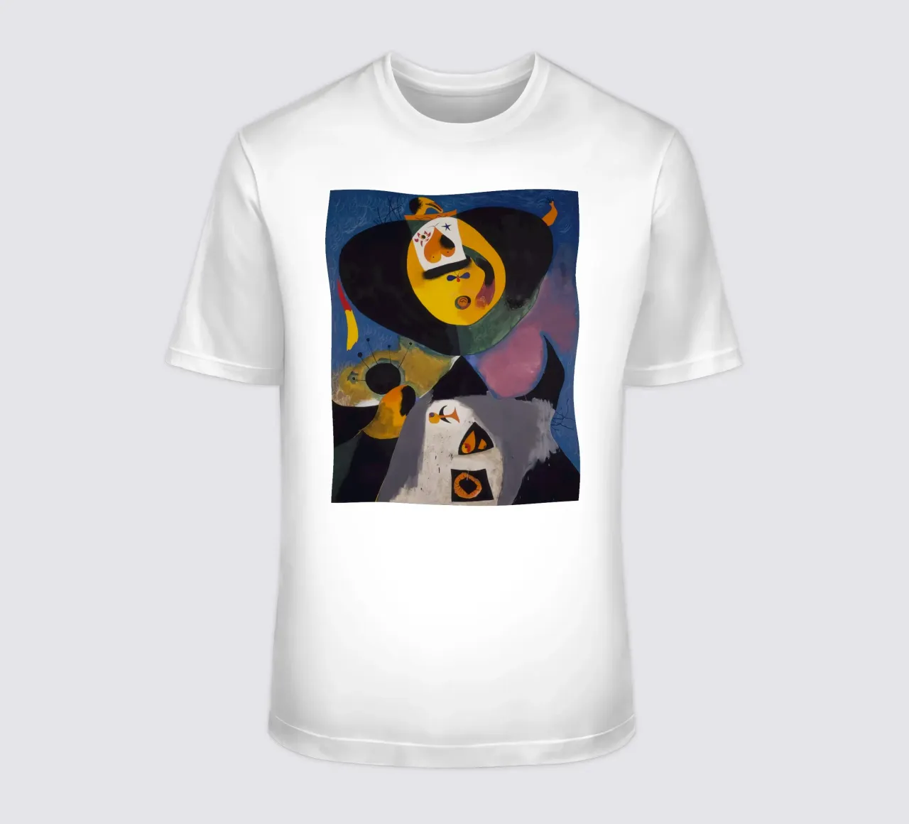 joan miro portret nr 1 t-shirt van phillipp veisenberg