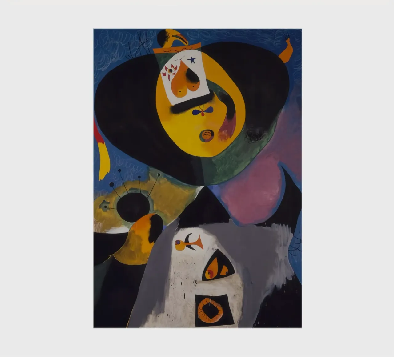 joan miro portrait no 1 notebook by phillipp veisenberg