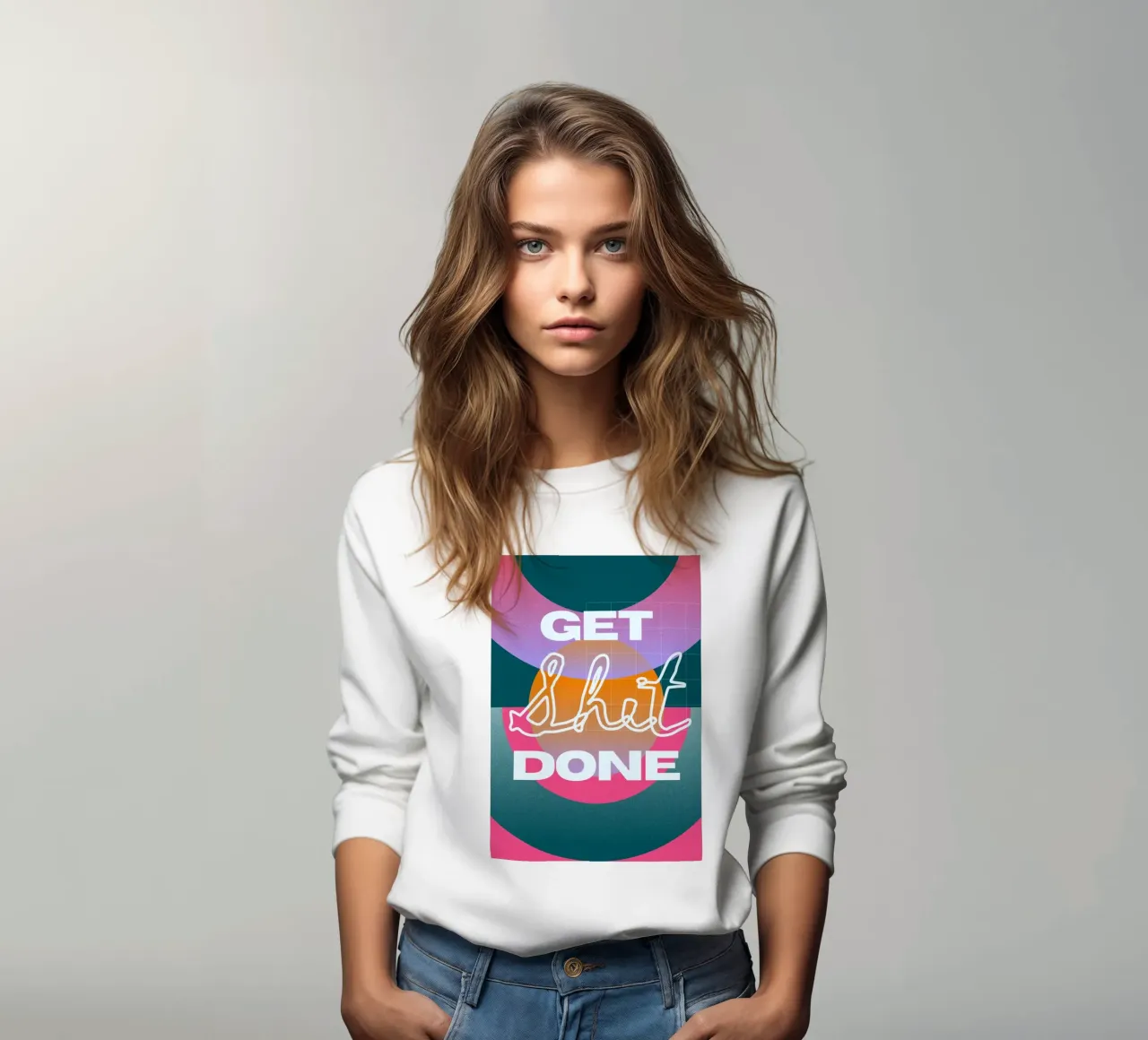 GET SHIT DONE felpa da Einfach Uebel