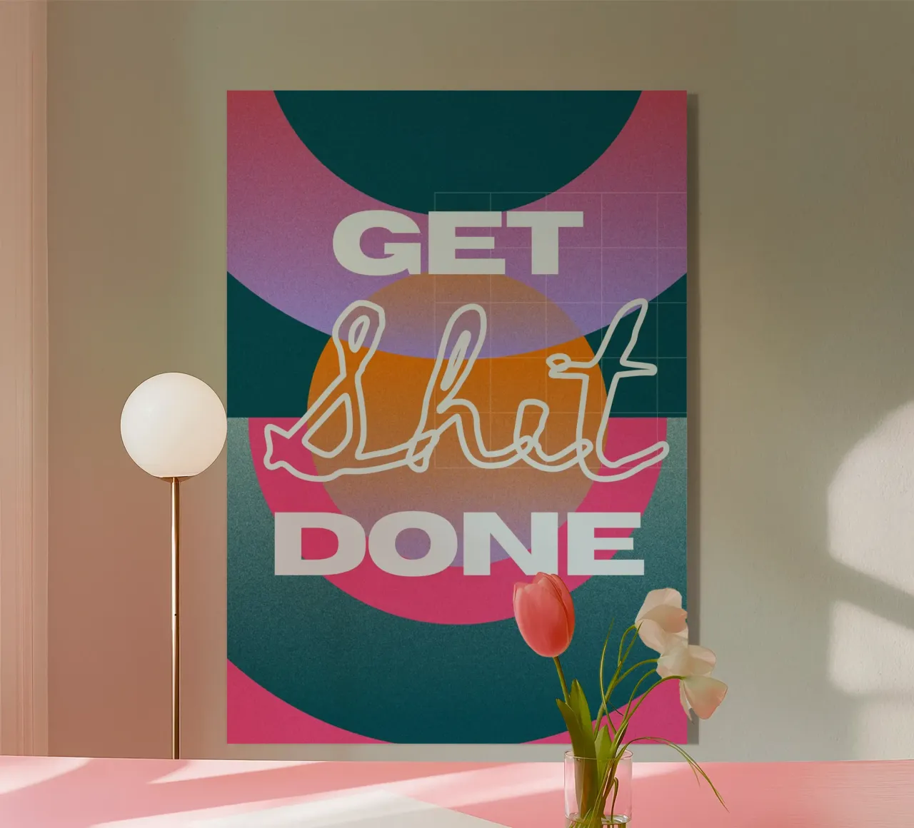 GET SHIT DONE plexiglass da Einfach Uebel