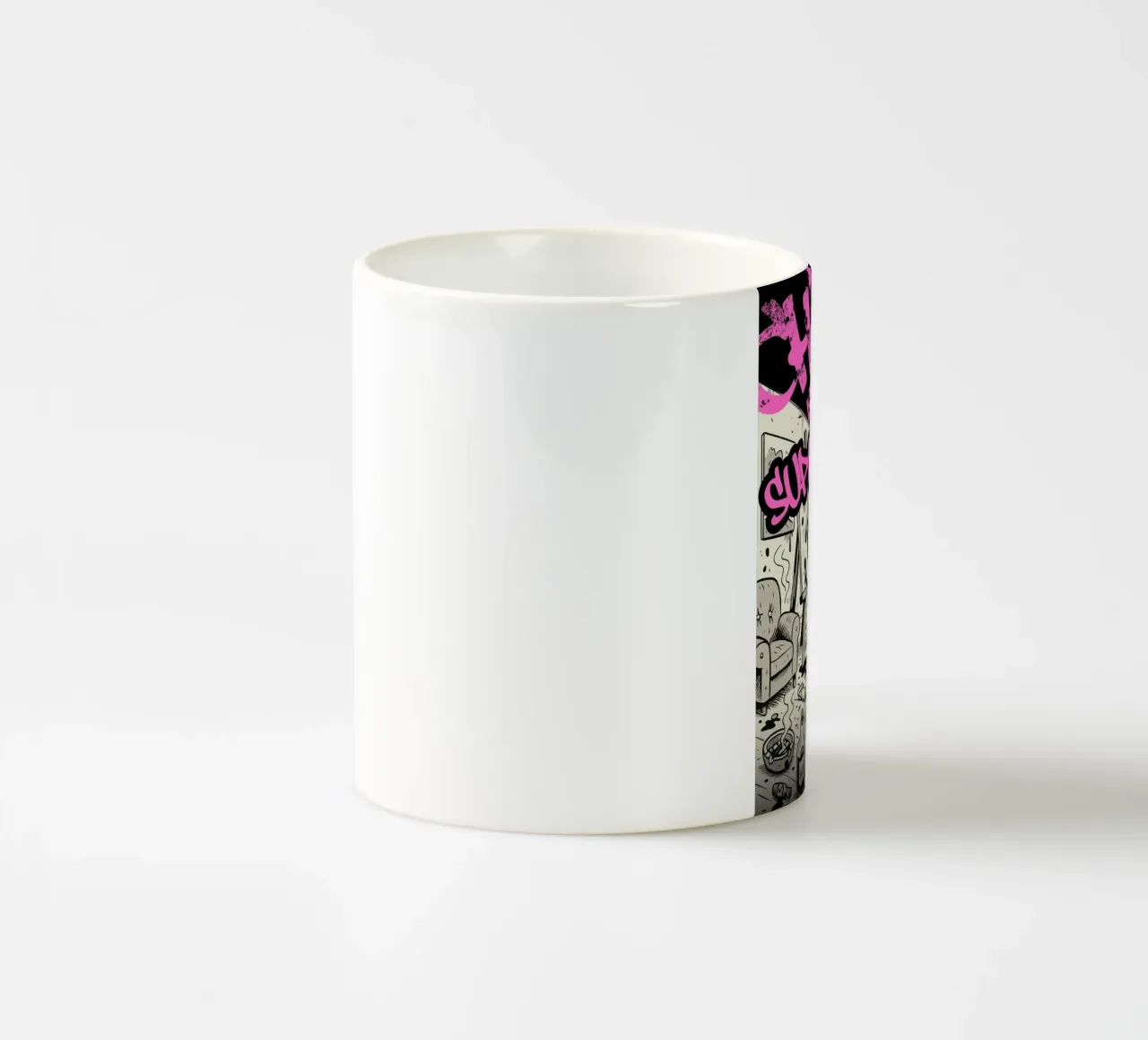 CHAOS IS MY NEW SUPER POWER tazza in ceramica da Einfach Uebel