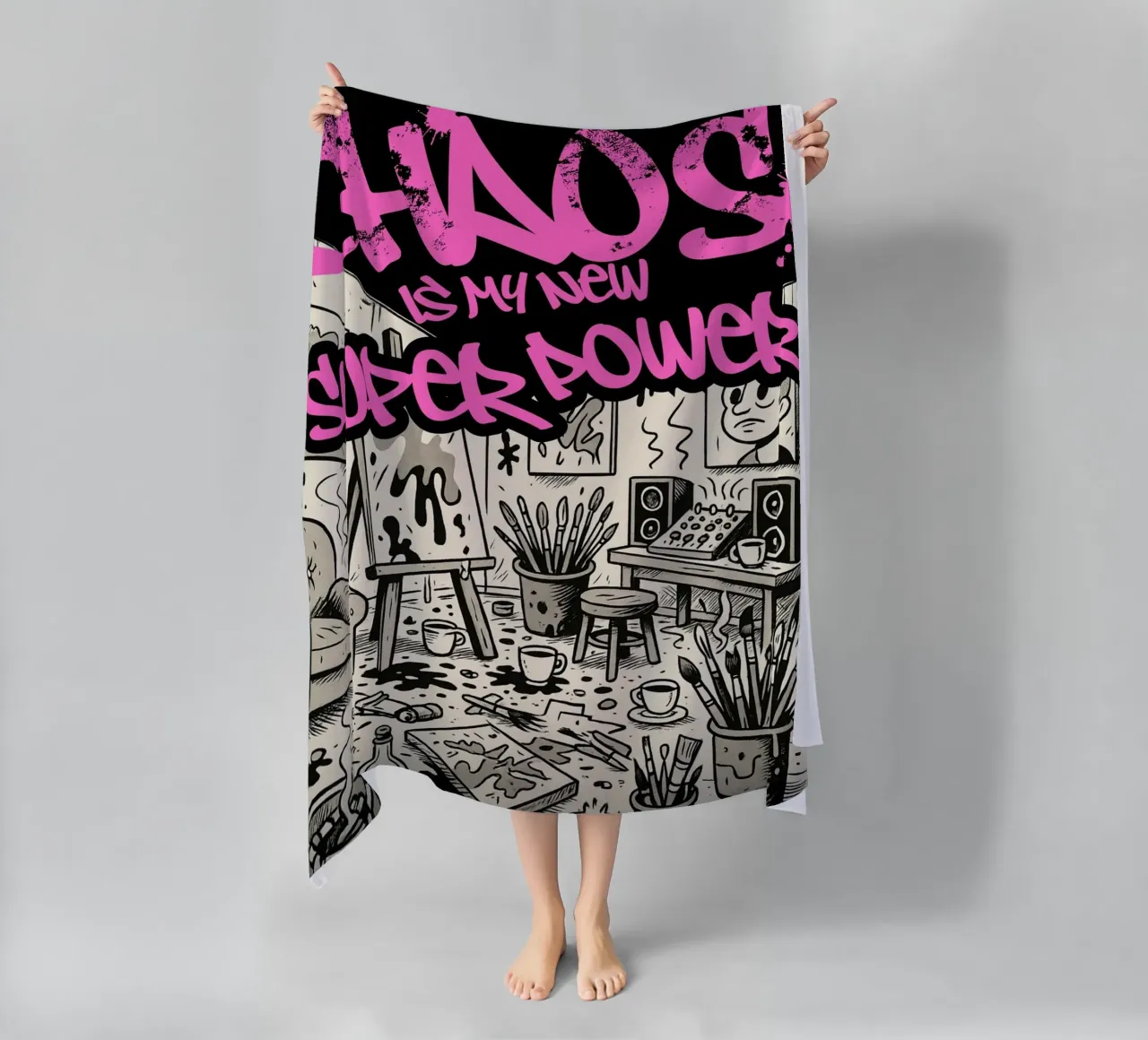 CHAOS IS MY NEW SUPER POWER telo mare da Einfach Uebel