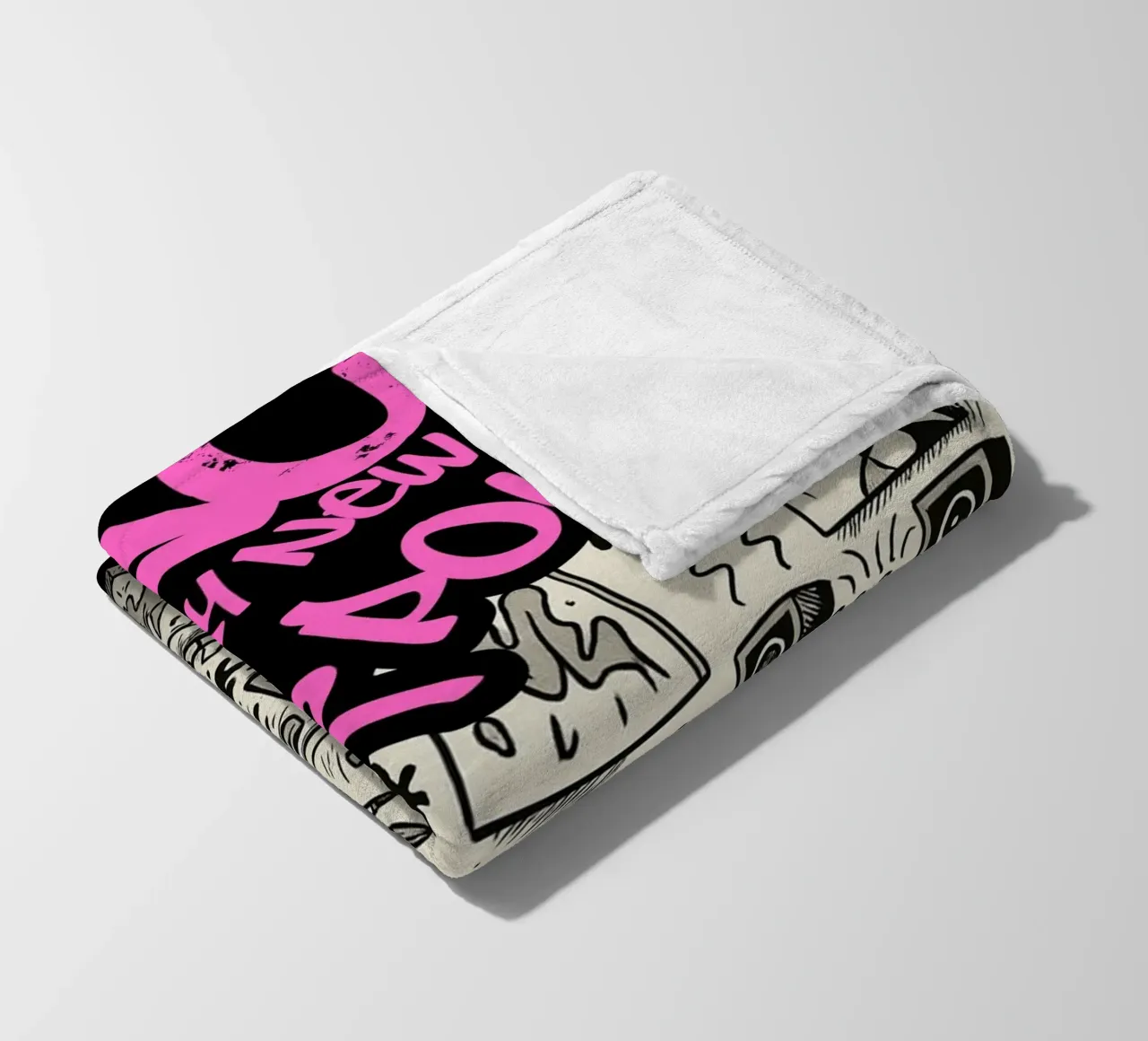 CHAOS IS MY NEW SUPER POWER coperta in pile da Einfach Uebel