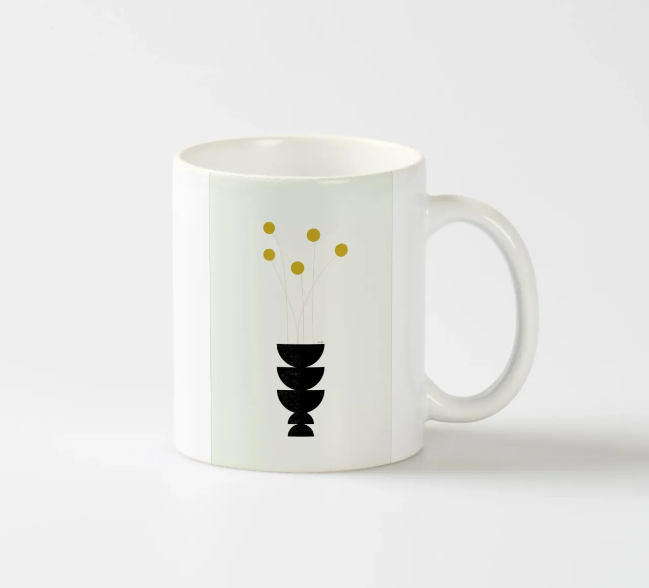 Flower Vase tazza in ceramica da Linda Gobeta