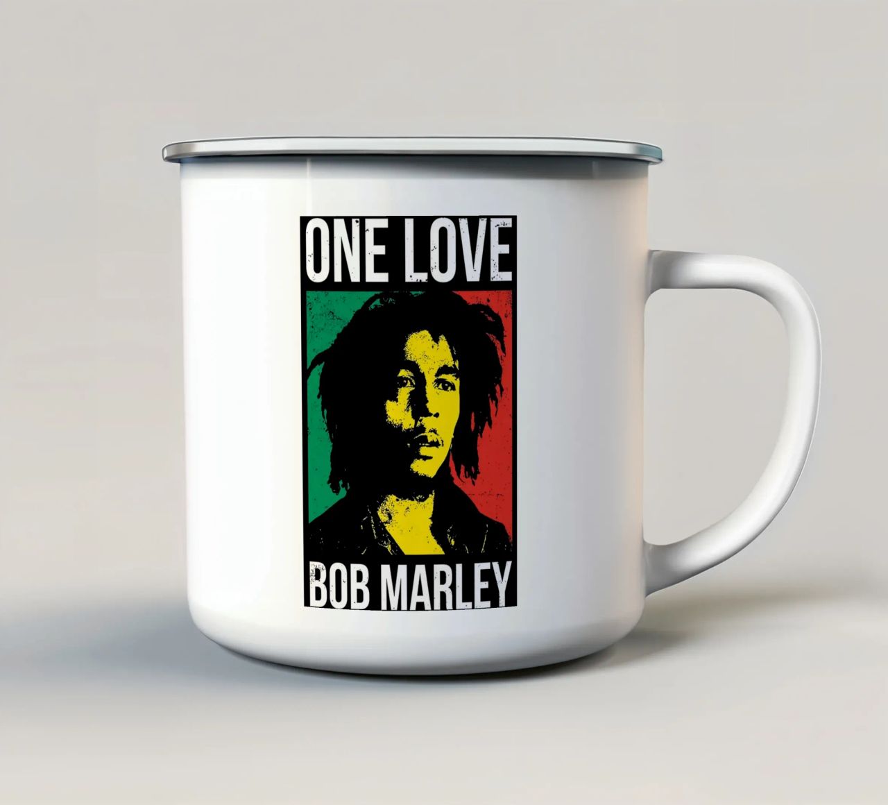 Un solo amore tazza in smalto da Music Life