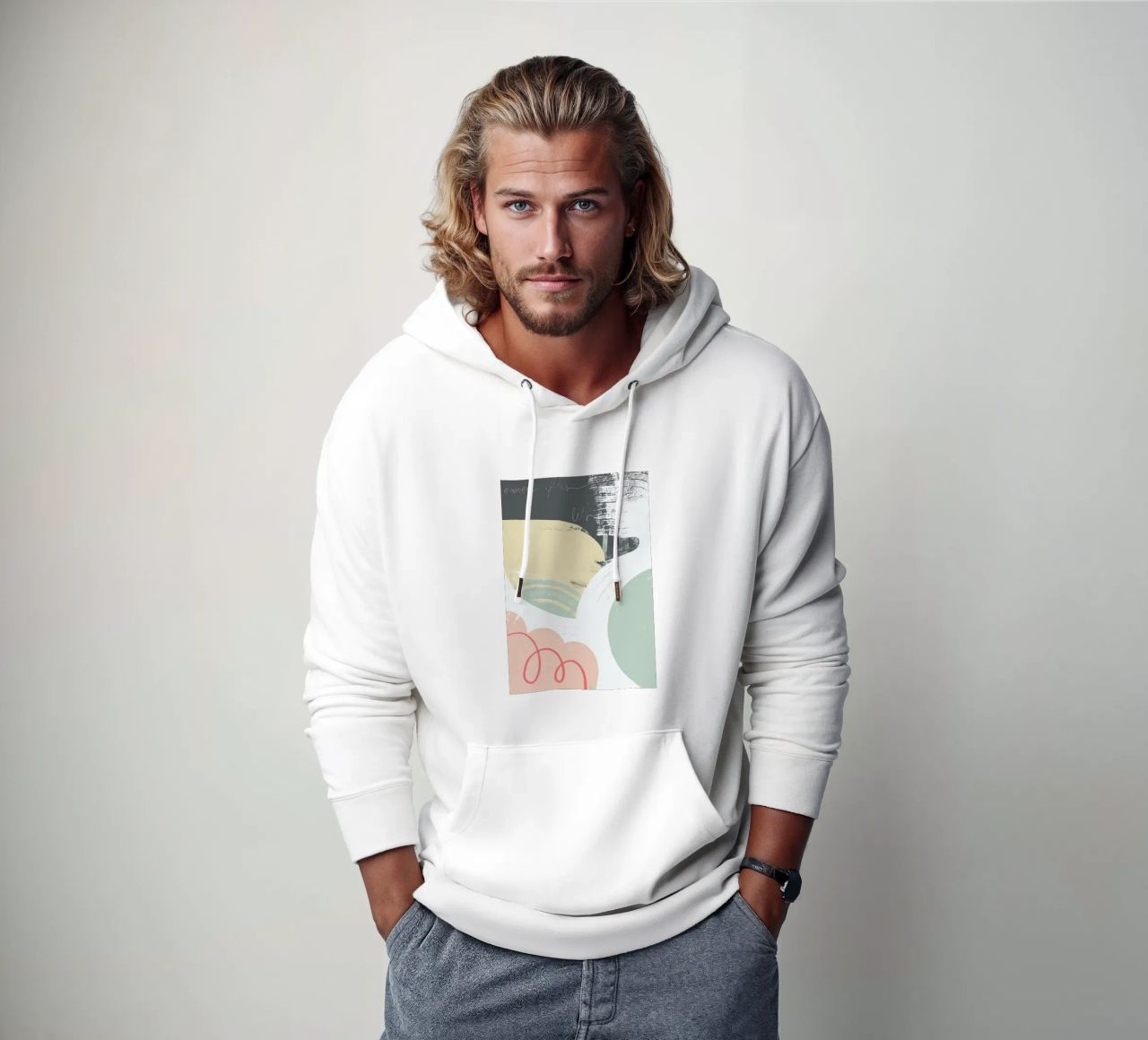 Softness felpa con cappuccio da Jilli Darling Art