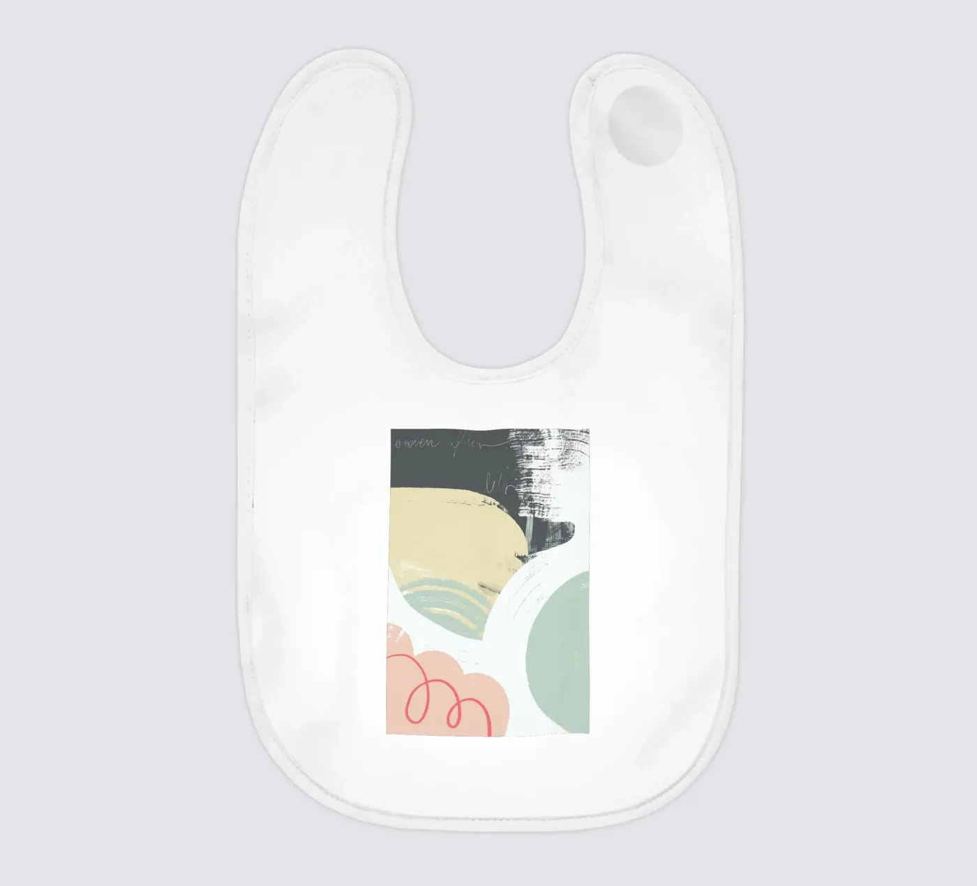Softness baby bib by Jilli Darling Art