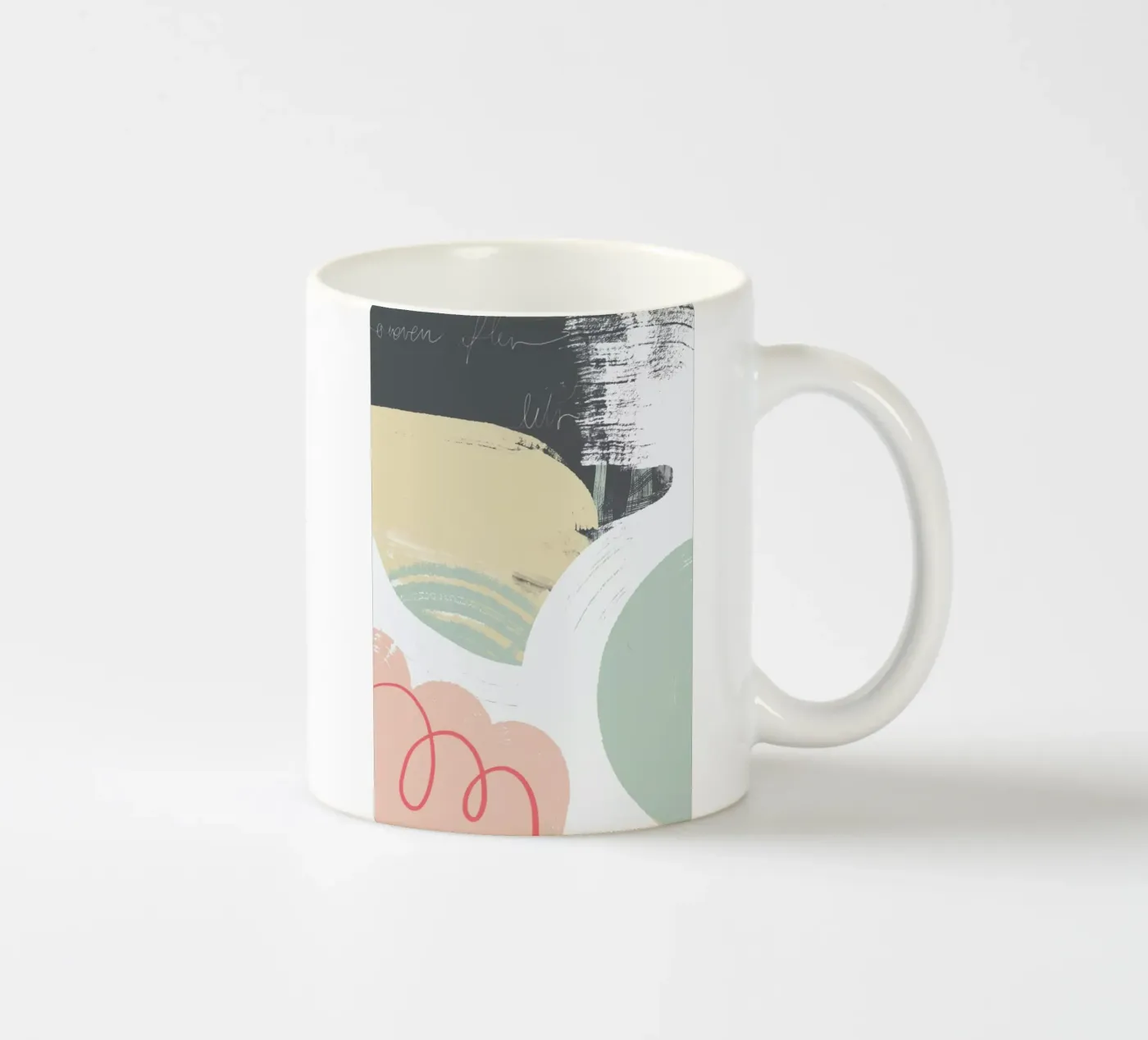 Softness ceramic mug by Jilli Darling Art