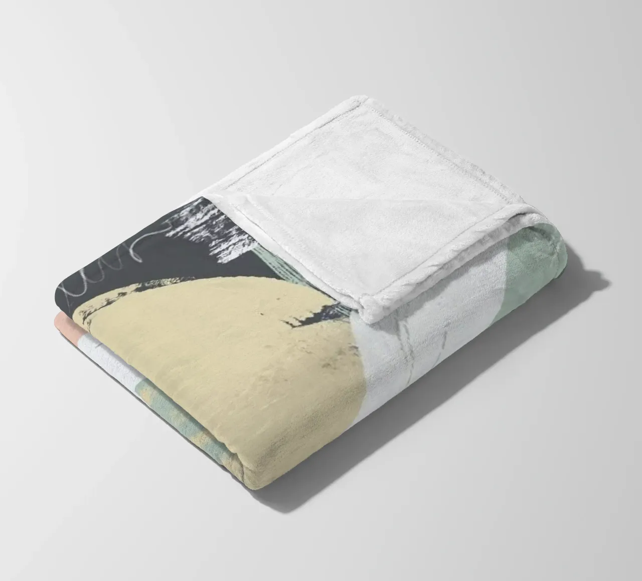 Softness plaid polaire de Jilli Darling Art