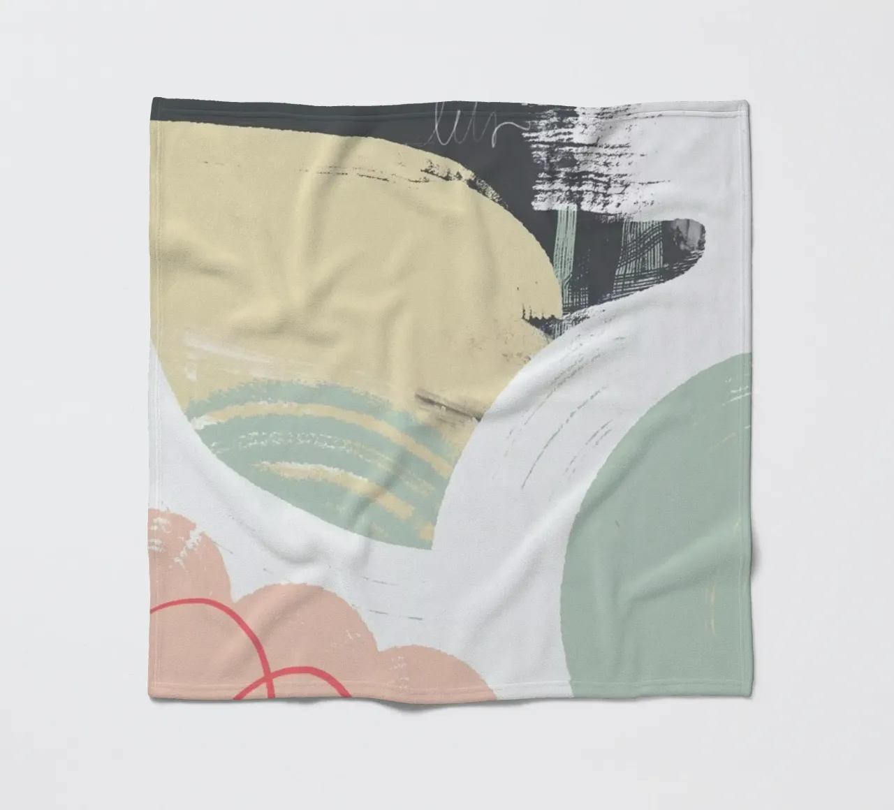 Softness plaid polaire de Jilli Darling Art