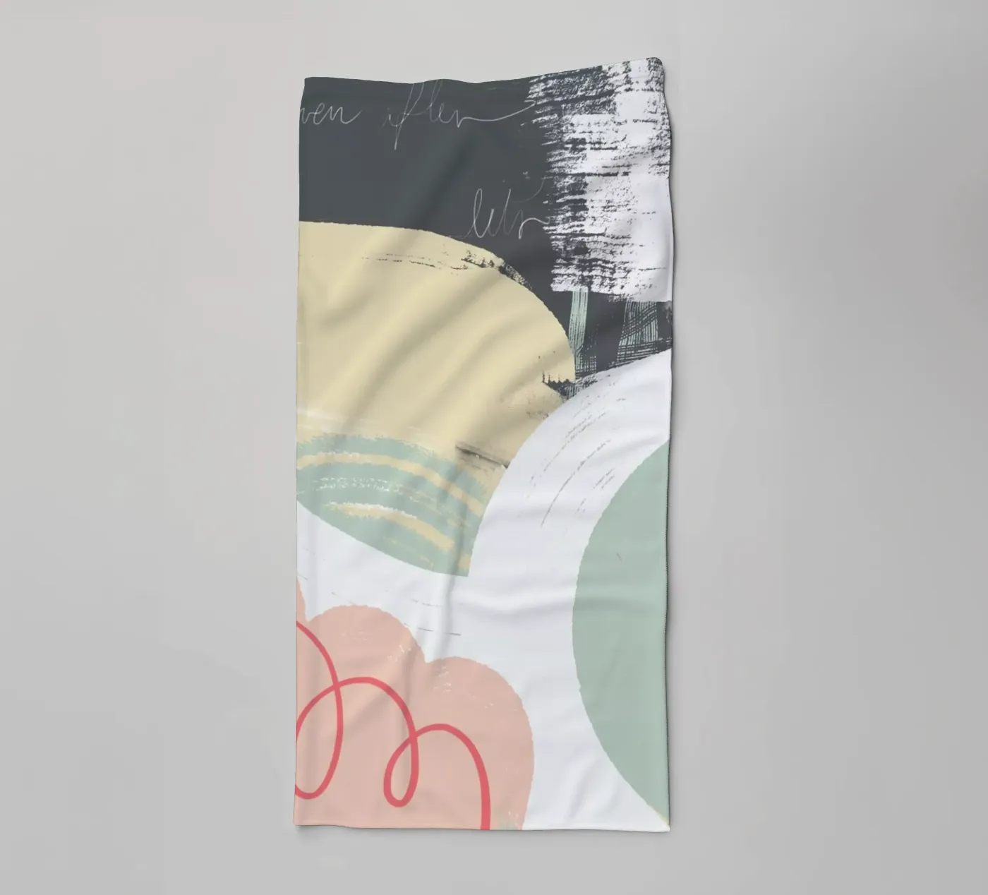 Softness towel by Jilli Darling Art